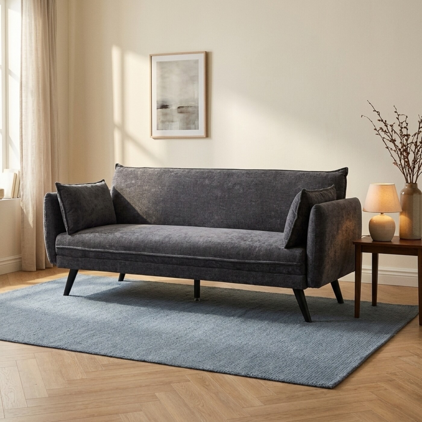 Диван-кровать Pola Grey 230 см от KARE Design