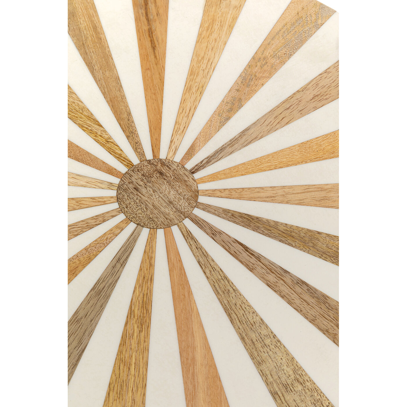 Стол приставной Domero Cirque Gold White Ø40 см от KARE Design