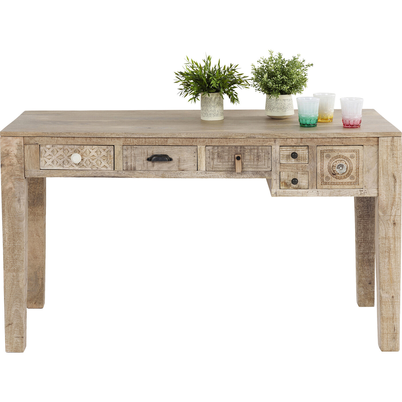 Стол письменный Puro 6 ящиков 135x60 см от KARE Design