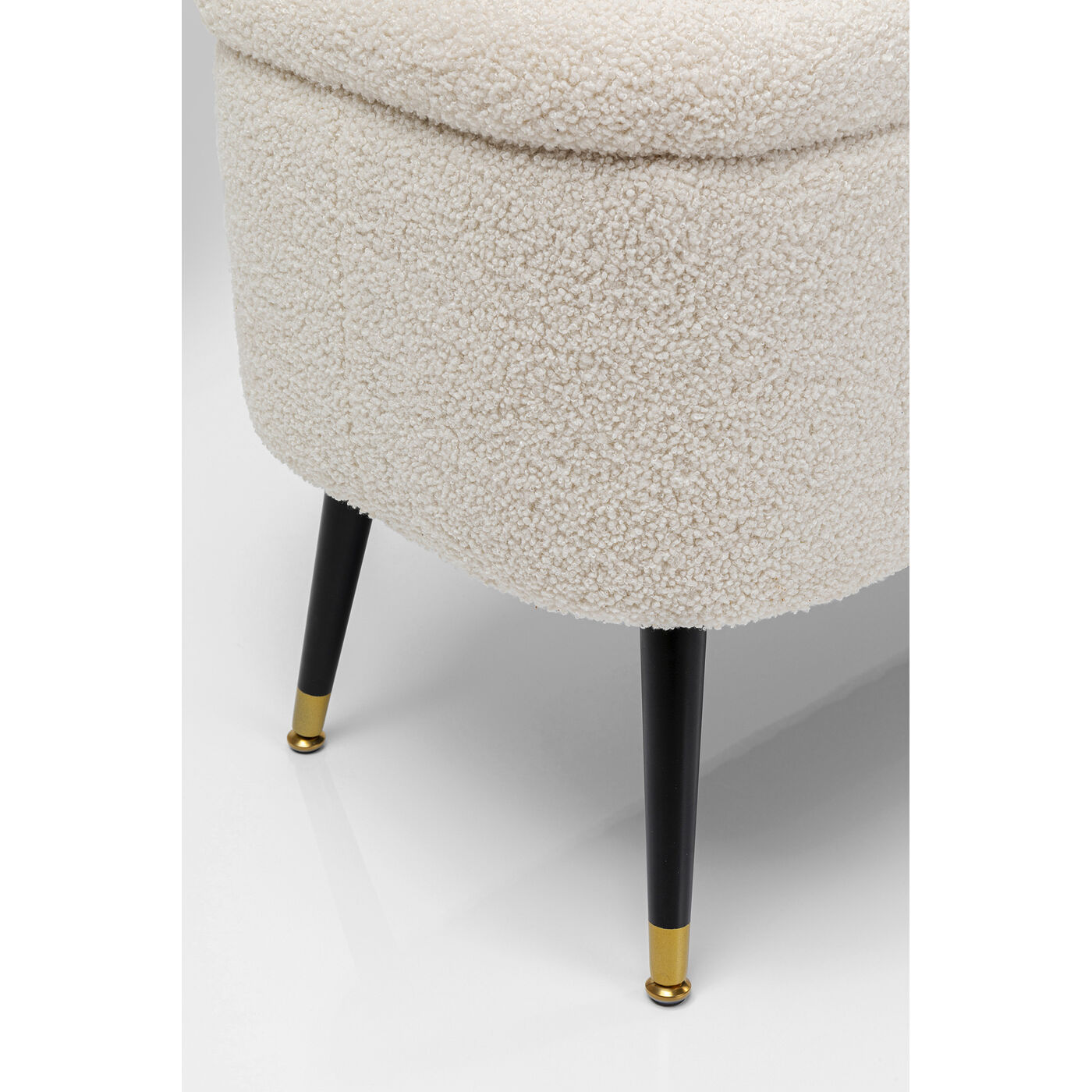 Скамья с отделом для хранения Rico White от KARE Design