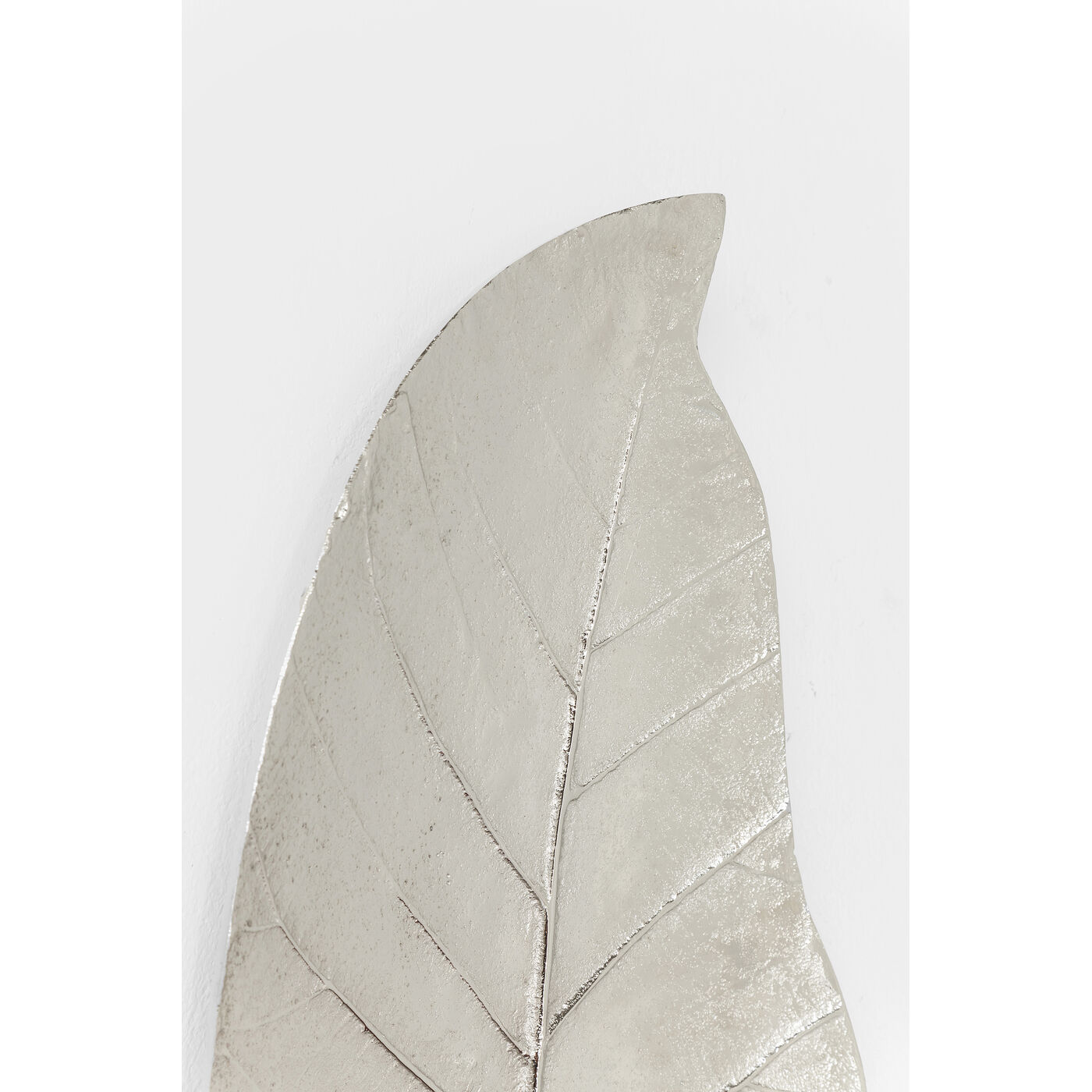 Подсвечник Leaf «Лист», Серебряный от KARE Design