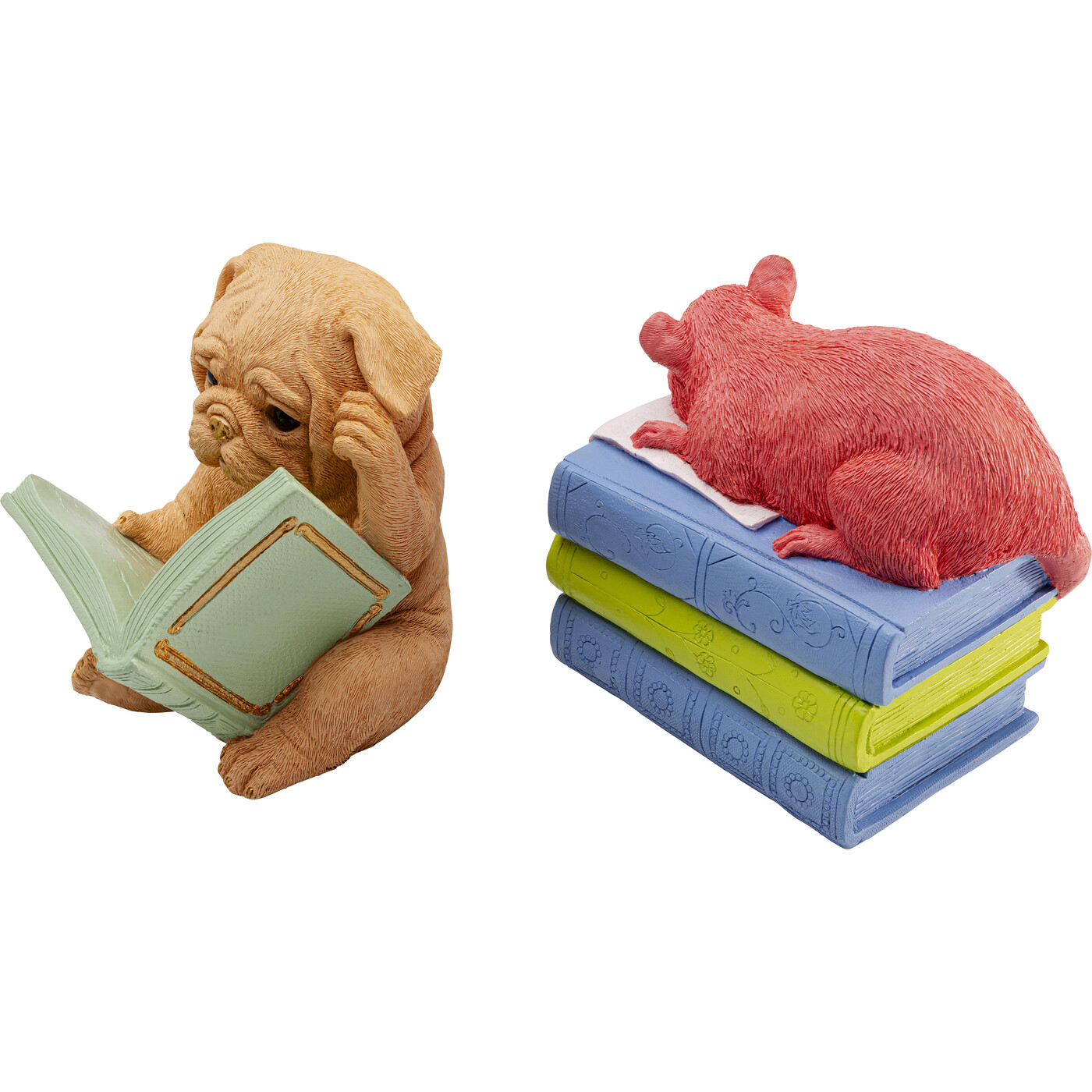 Держатель для книг Pet Party «Питомцы на вечеринке» (набор из 2 шт.) от KARE Design