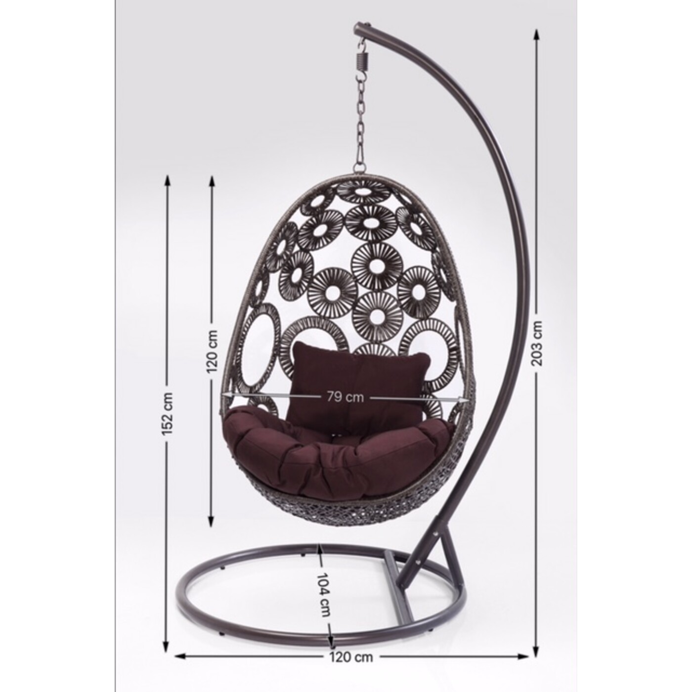 Кресло подвесное Ibiza от KARE Design