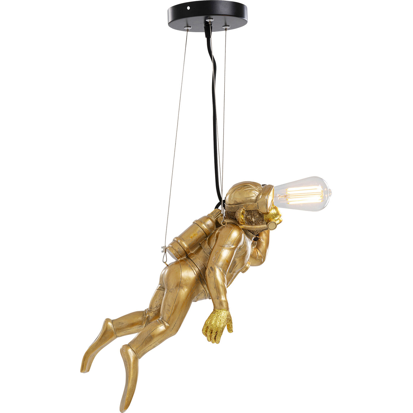 Светильник подвесной "Обезьяна-дайвер" Diver Monkey от KARE Design
