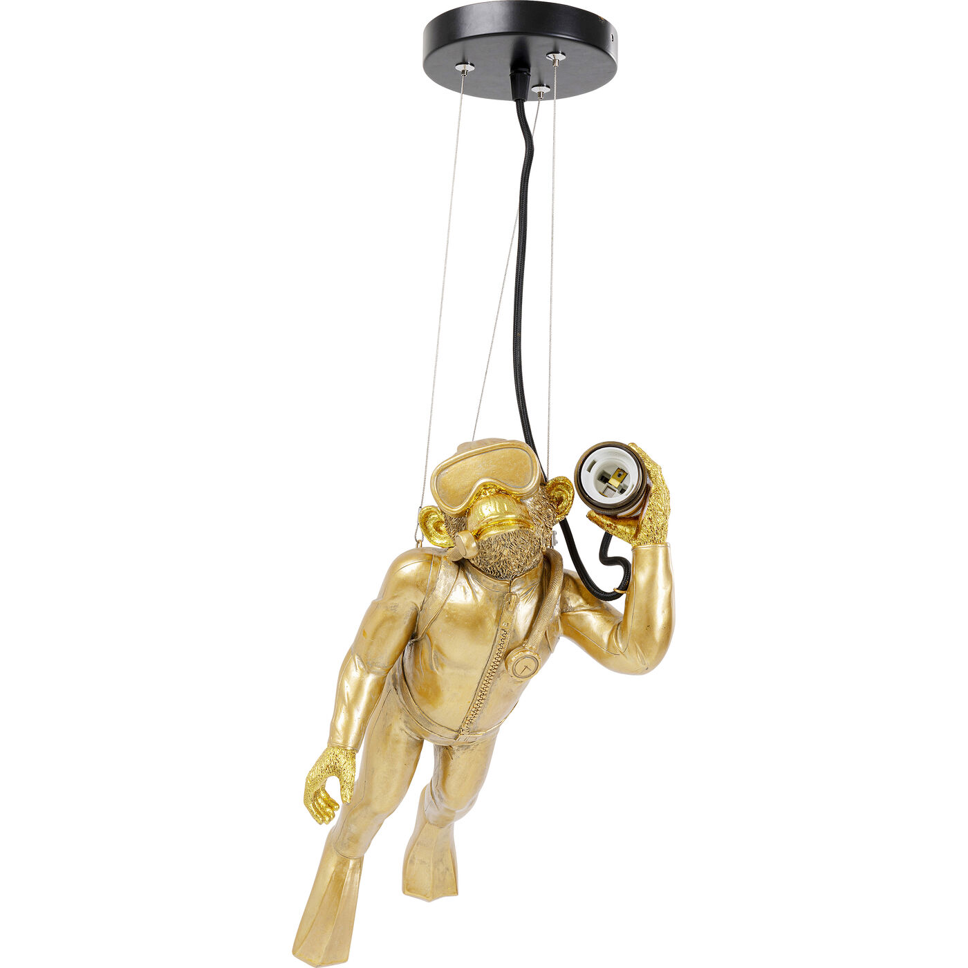 Светильник подвесной "Обезьяна-дайвер" Diver Monkey от KARE Design