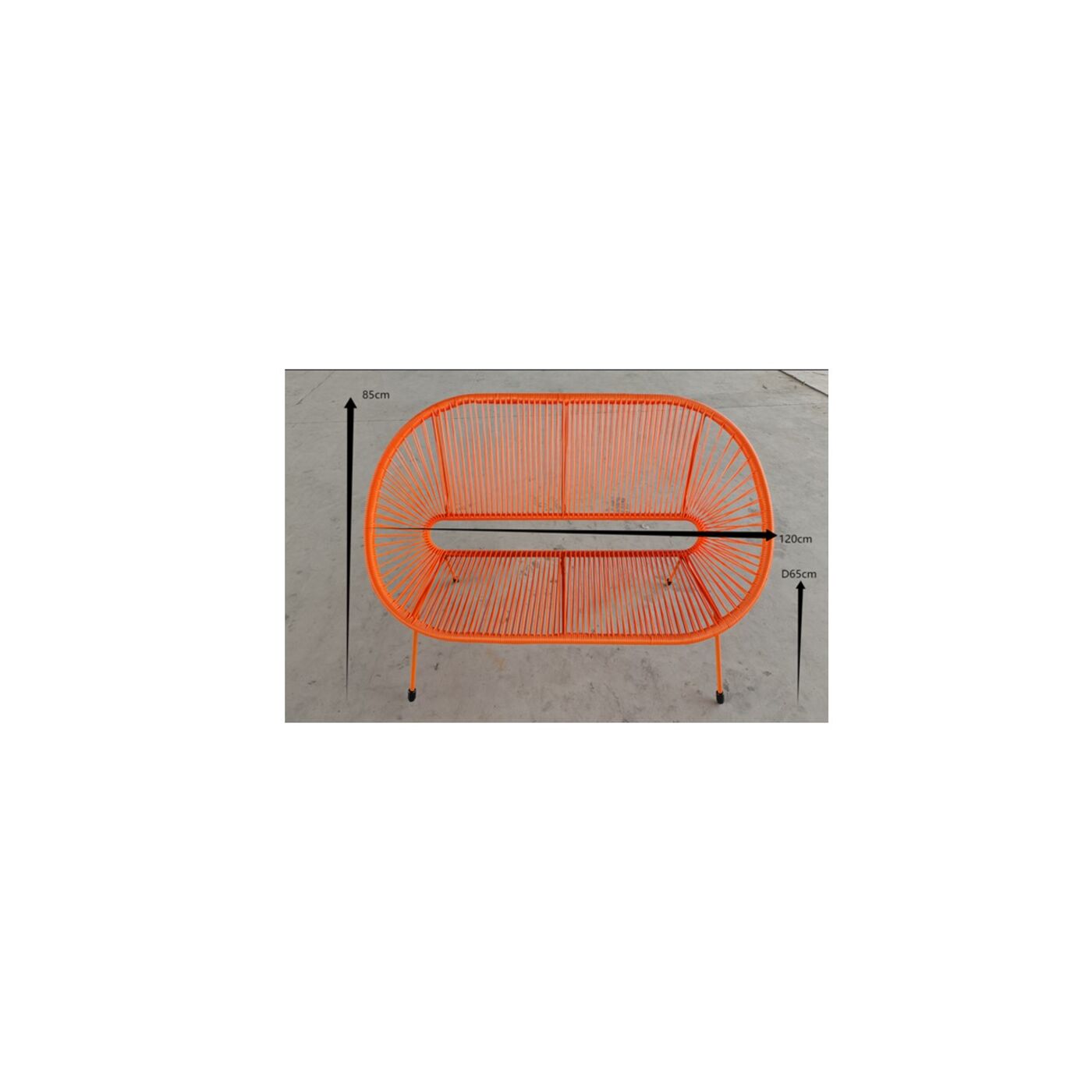 Скамья Acapulco Mono Orange