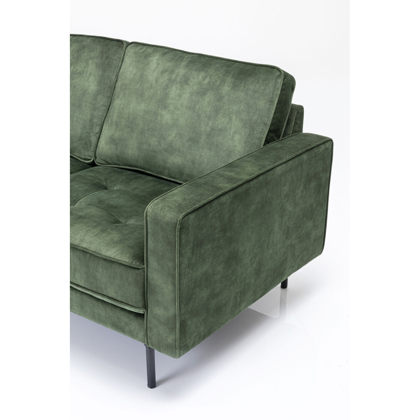 Диван угловой левосторонний Lucas Left Olive 231 см от KARE Design