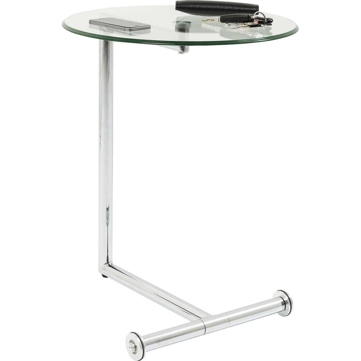 Стол приставной Easy Living Clear Ø46 см от KARE Design