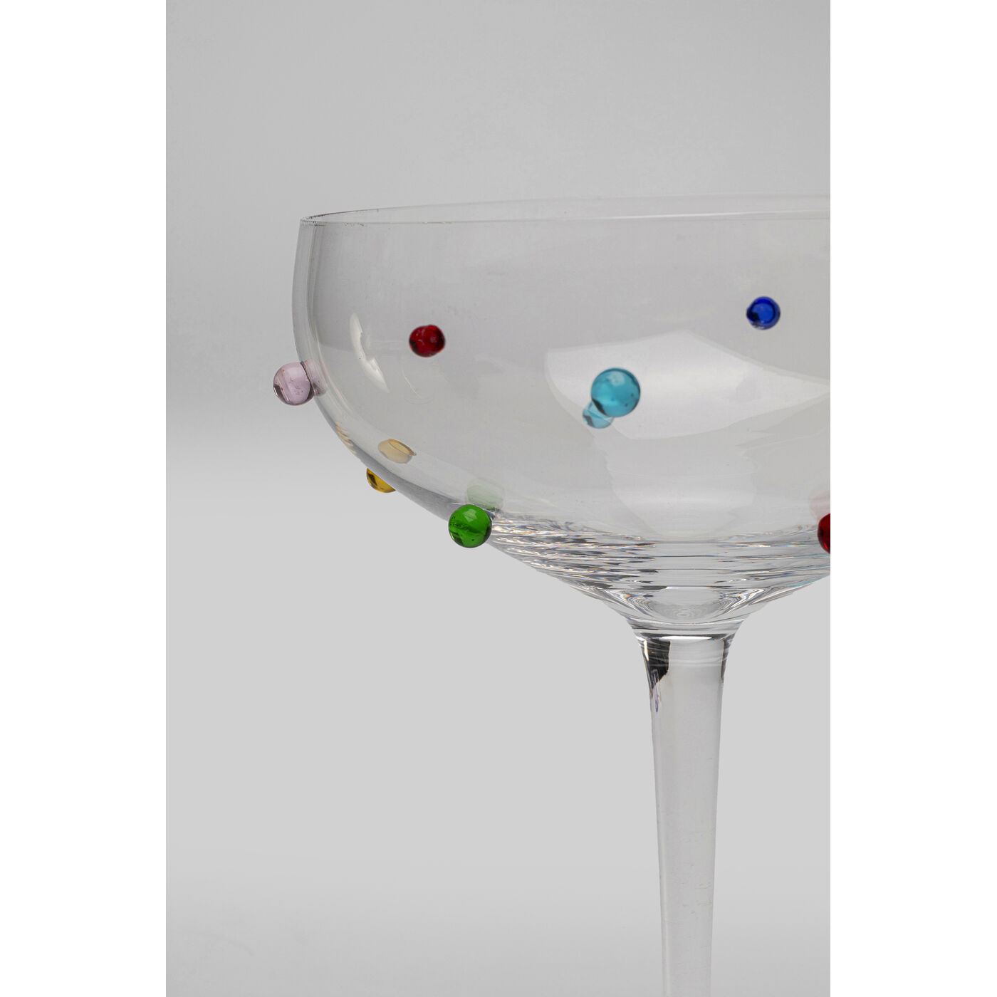 Коктейльный бокал Party Dots «Праздник в горошек» 19 см от KARE Design