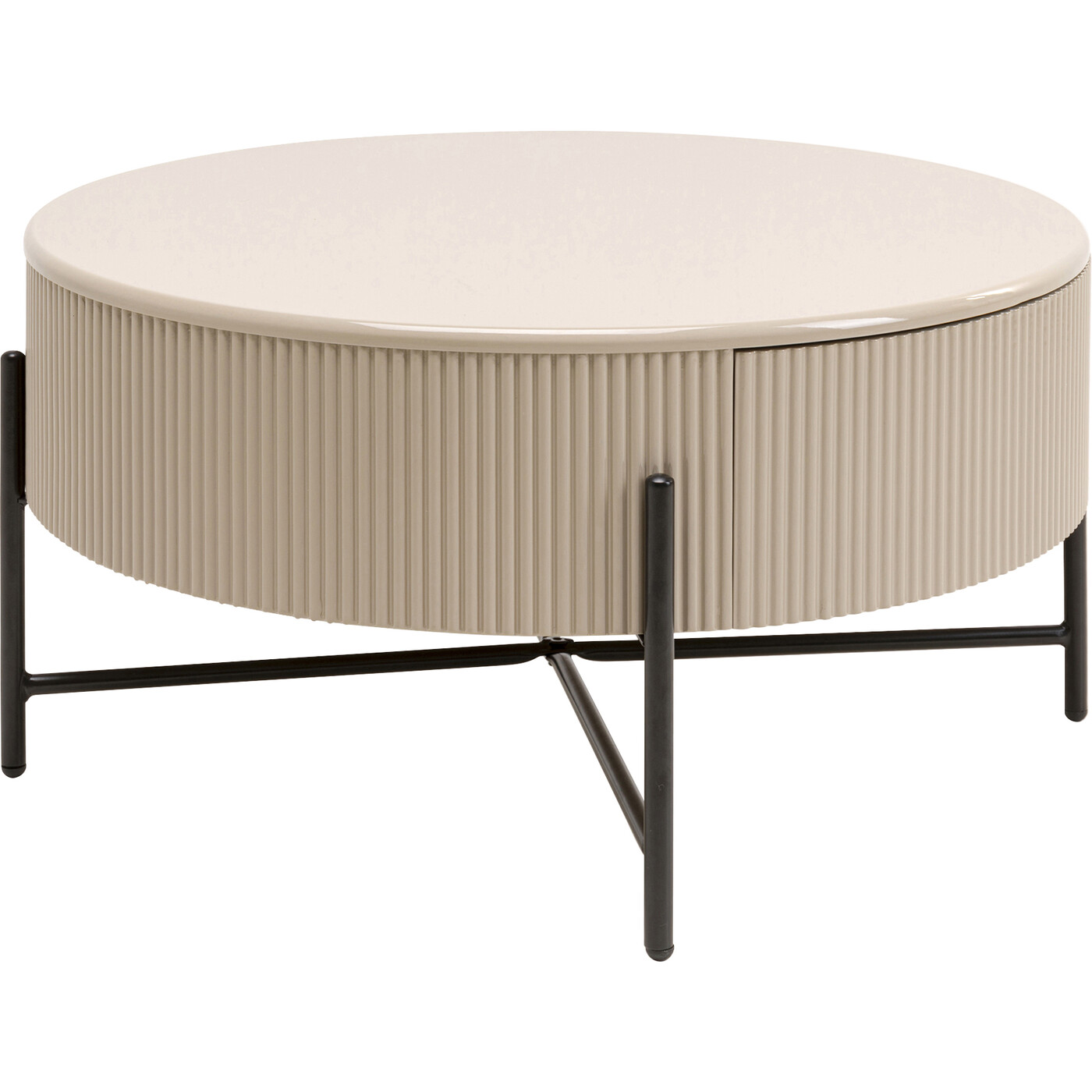 Стол кофейный Riffle Ø80cm от KARE Design
