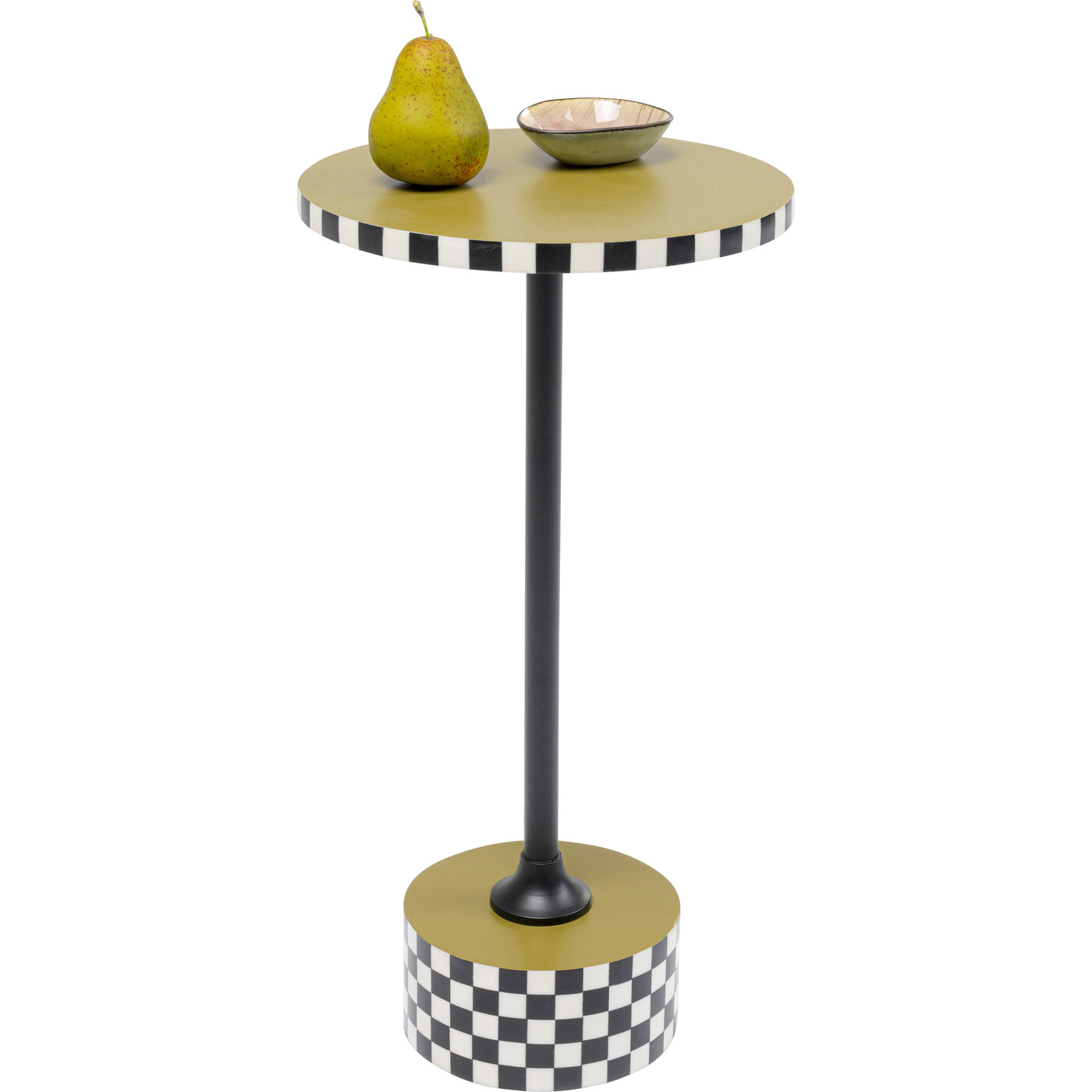 Стол приставной Domerorace Olive Ø25 см от KARE Design