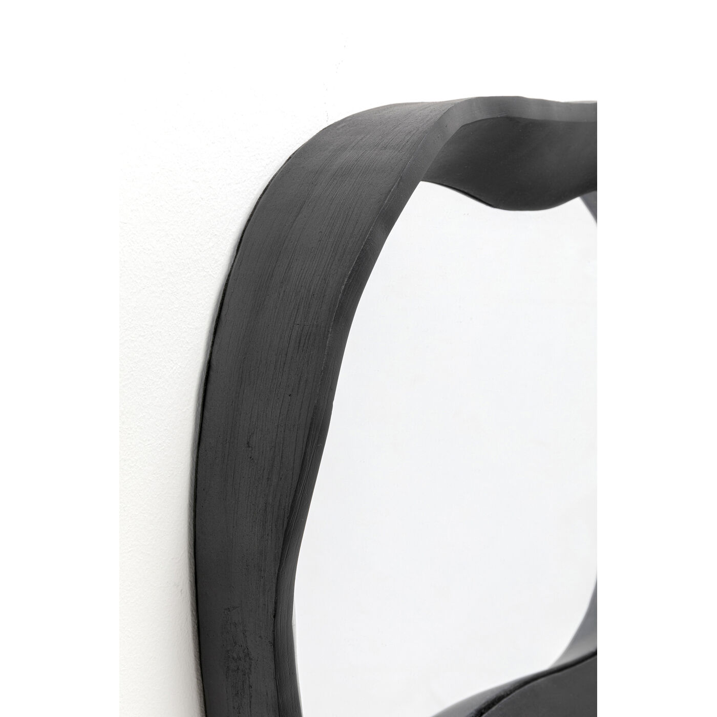 Зеркало настенное Wisp Black 40x34 см от KARE Design