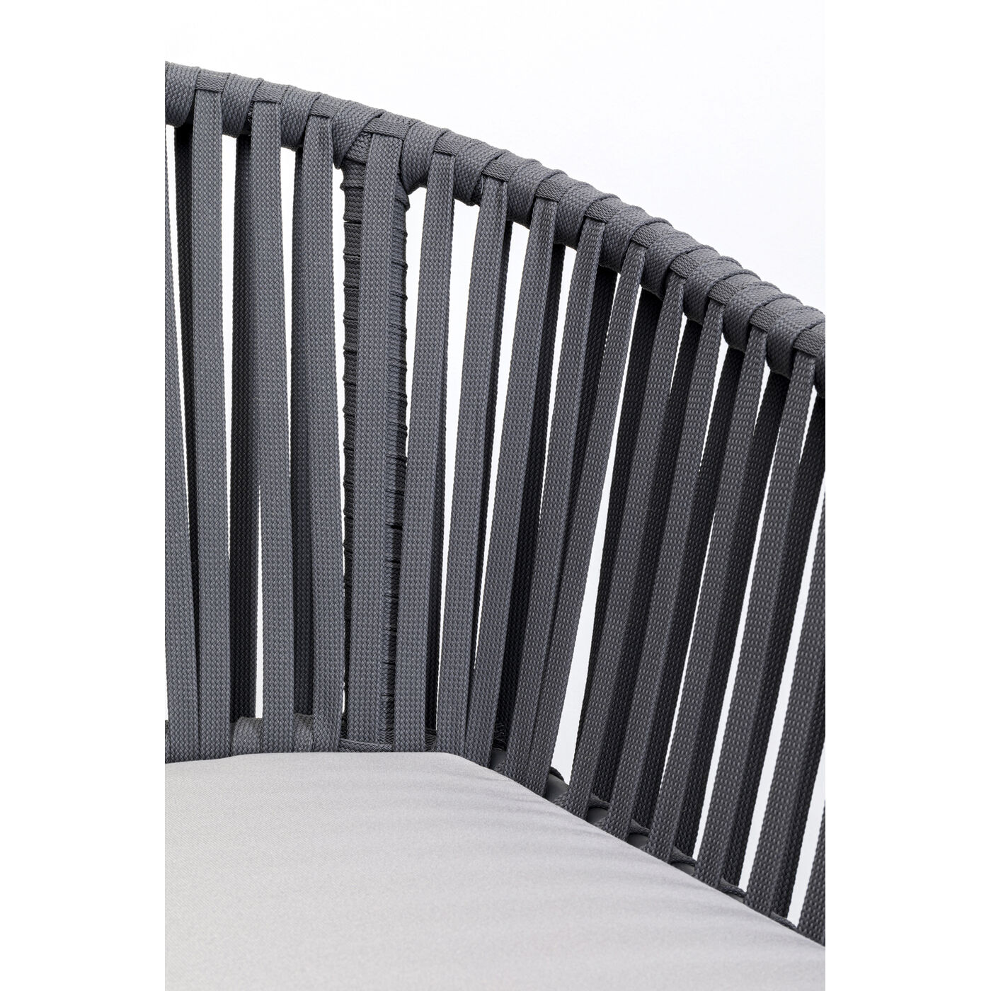 Стул с подлокотниками Santanyi Dark Grey от KARE Design
