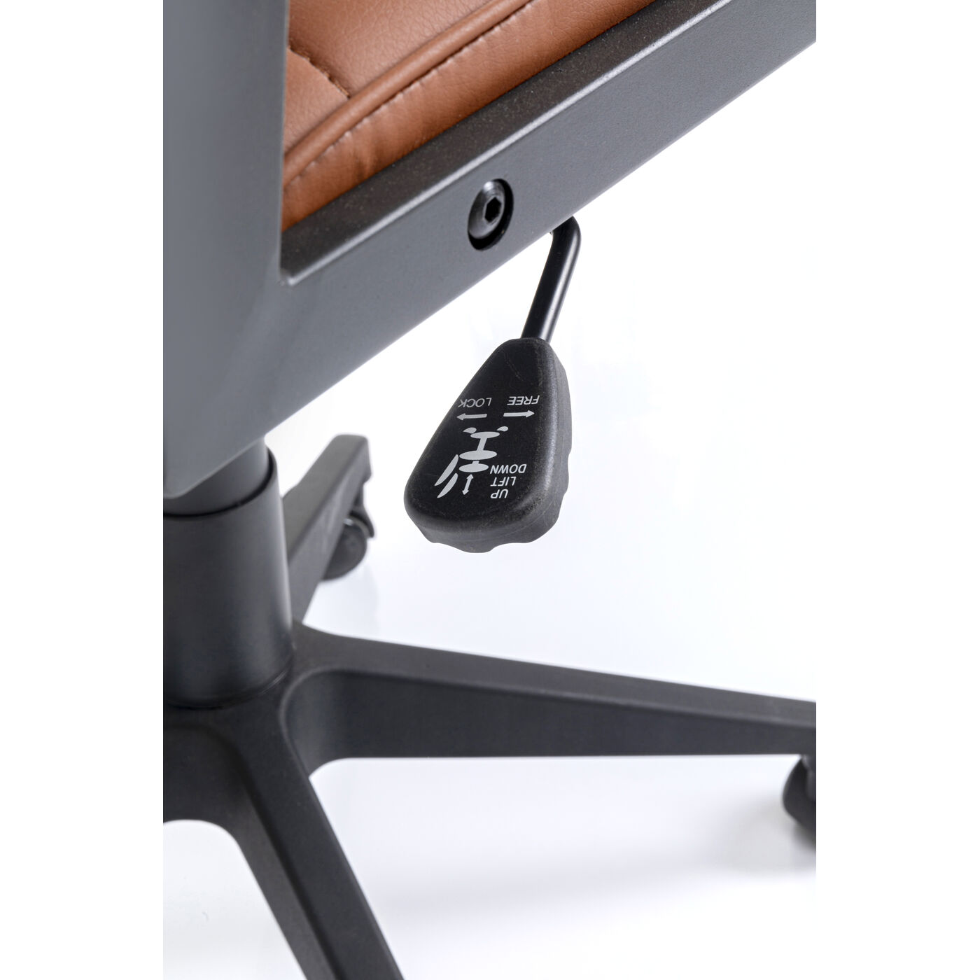 Стул офисный Labora High Lightbrown от KARE Design