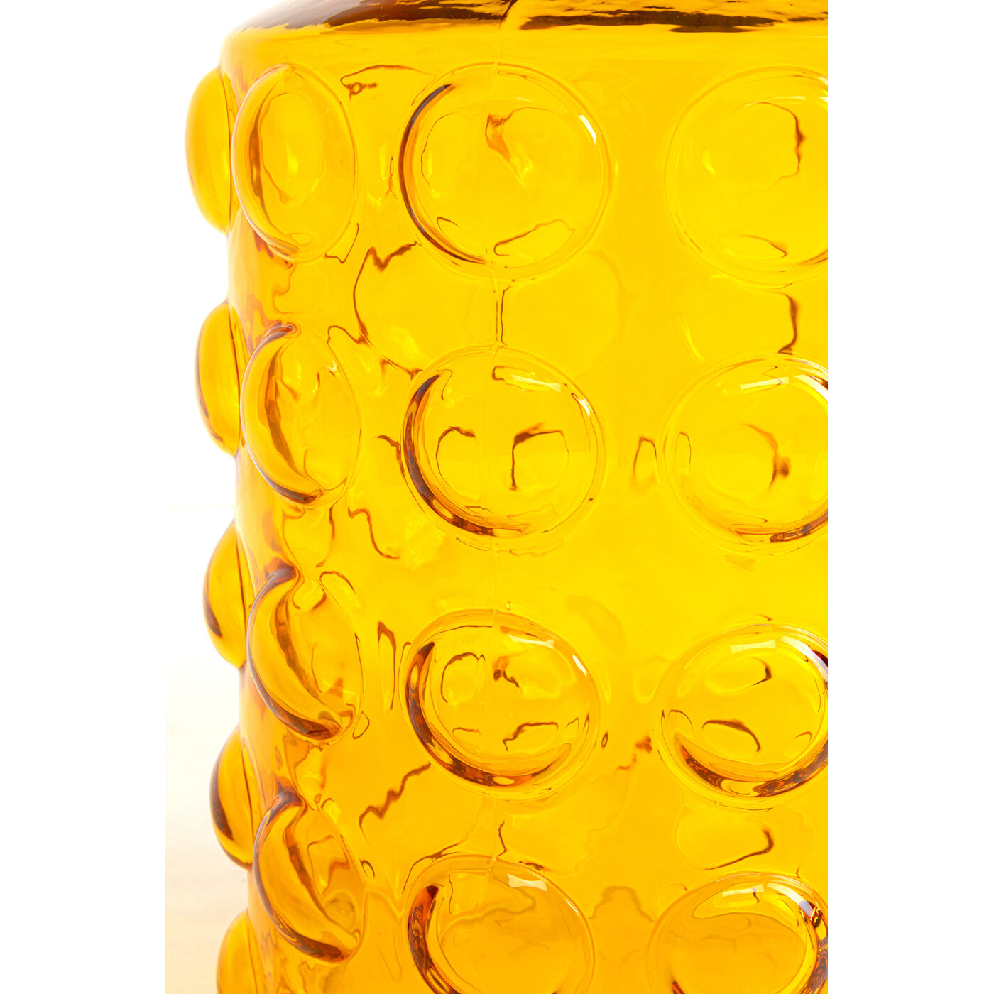 Стол приставной Lola Yellow Ø50cm от KARE Design