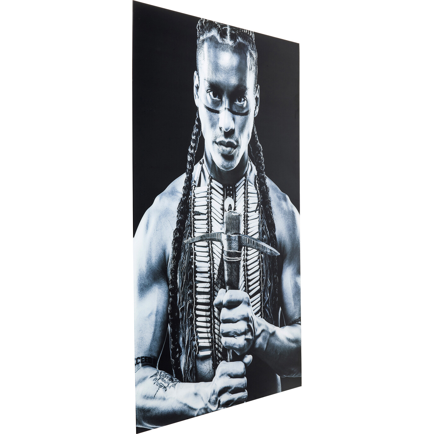 Картина стеклянная Native Front «Этнический узор» 100x150 см от KARE Design