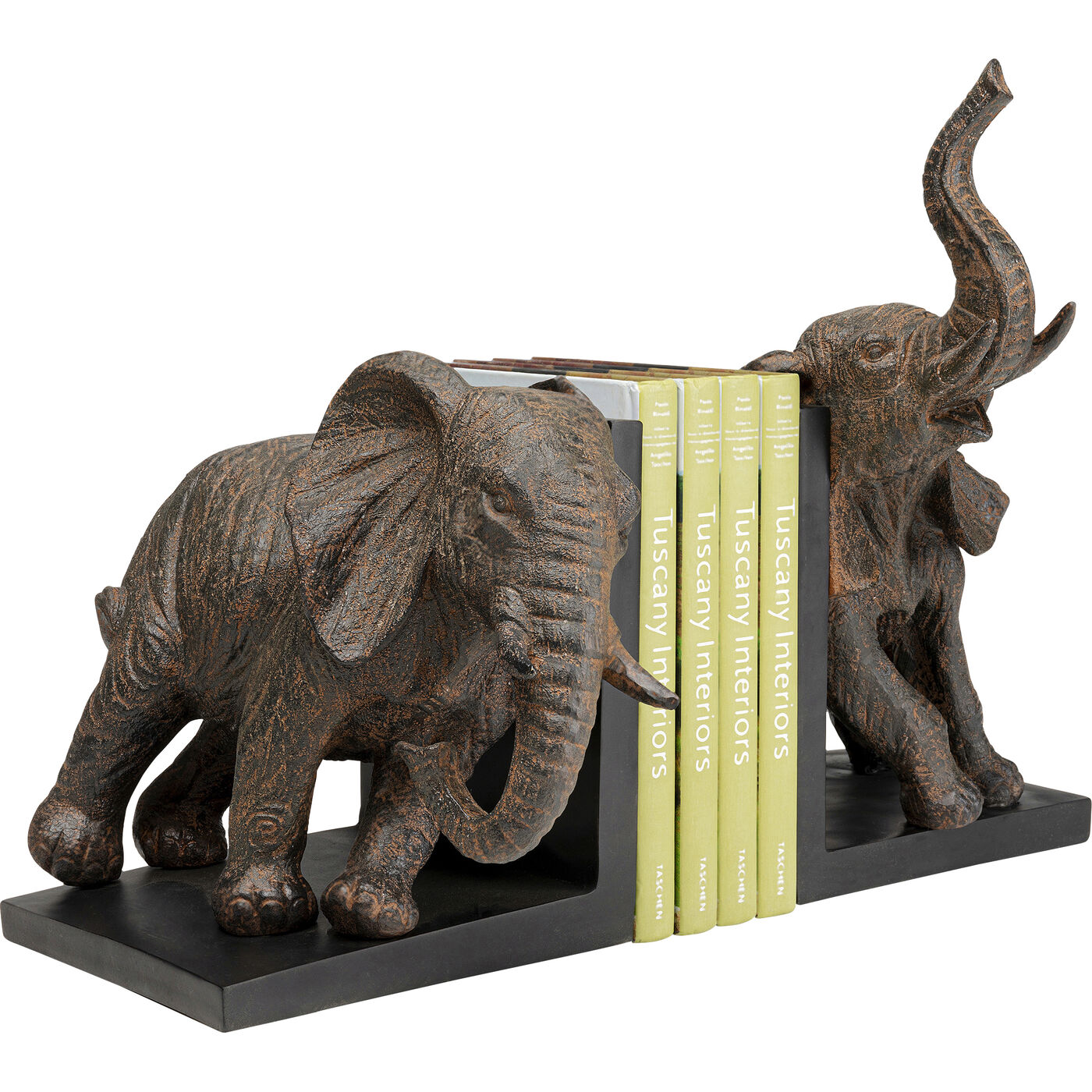 Держатель для книг Elephants «Два слона» 25 см (2 шт) от KARE Design
