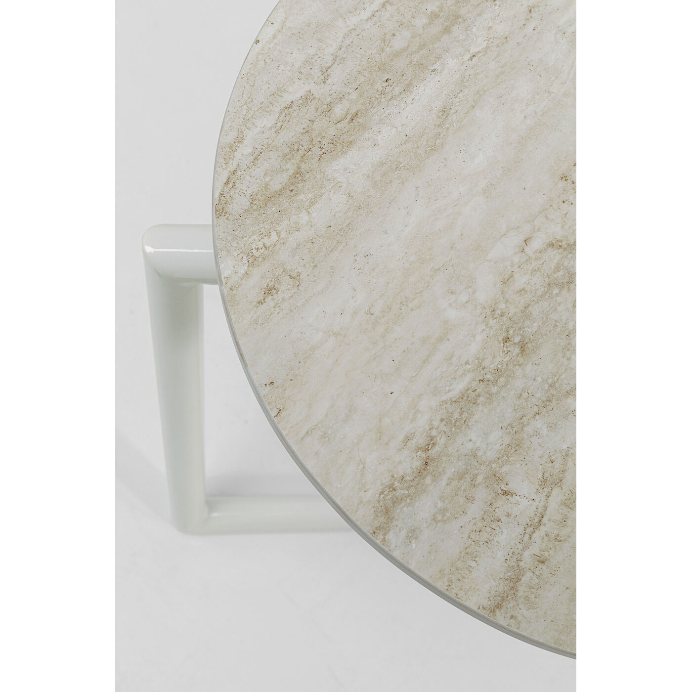 Стол приставной Easy Living Greige Ø46cm от KARE Design