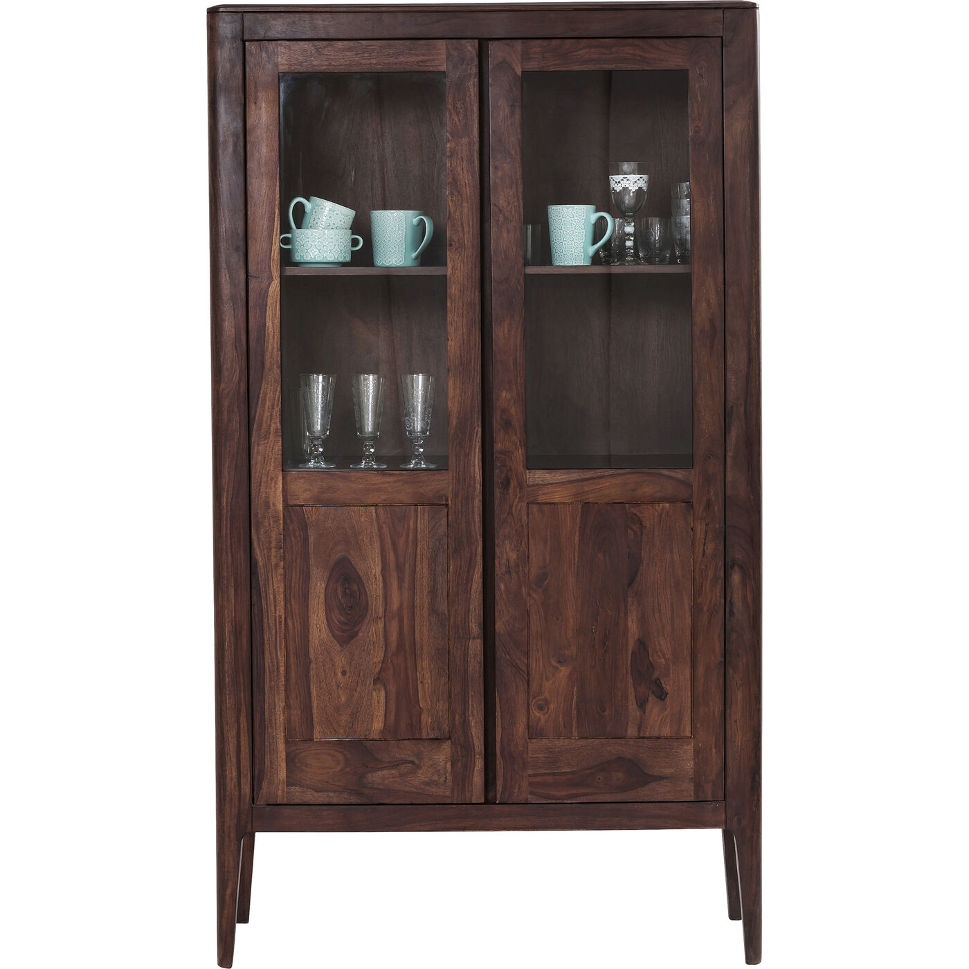 Шкаф-витрина Brooklyn Walnut 2 Doors от KARE Design