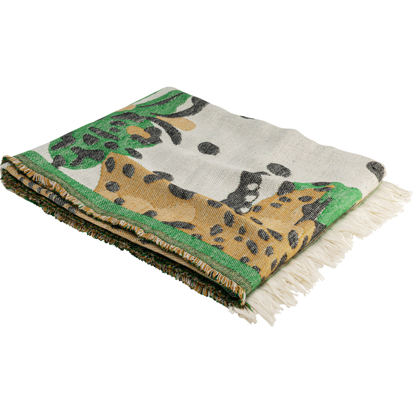 Покрывало Jungle Leo «Леопард в джунглях» 170x130 см от KARE Design