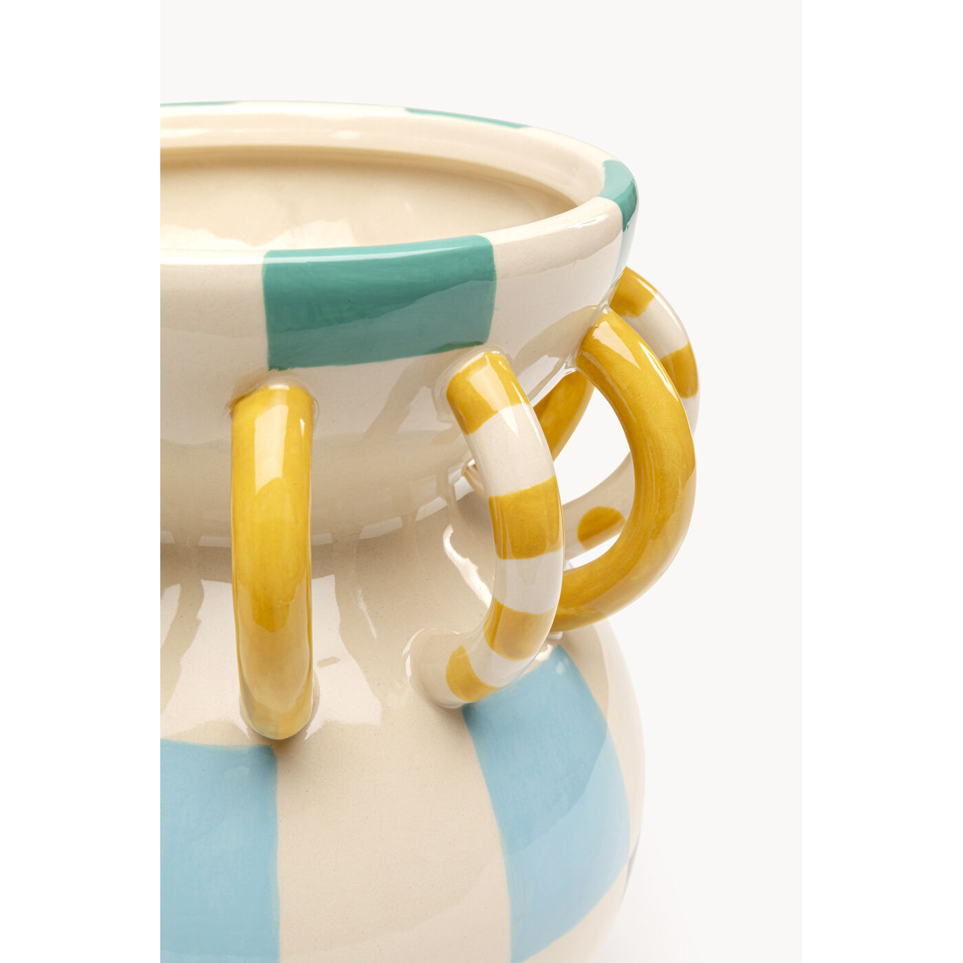 Ваза Harlequin Handle 24cm от KARE Design