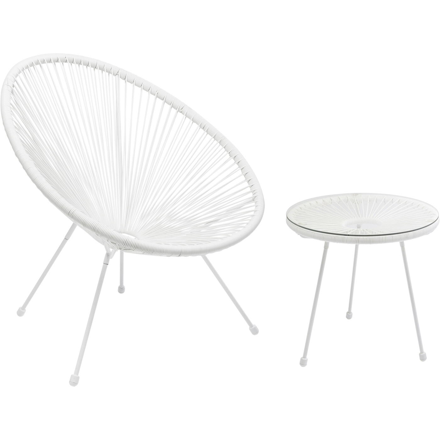 Кресло Acapulco White от KARE Design