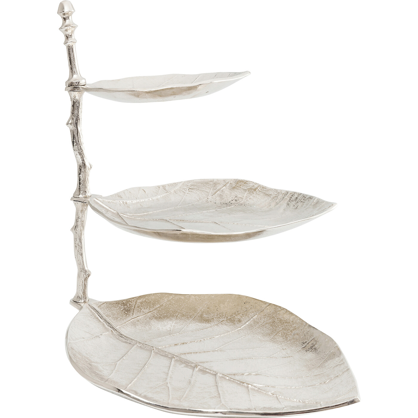 Этажерка декоративная Leaf «Лист», Серебряный от KARE Design
