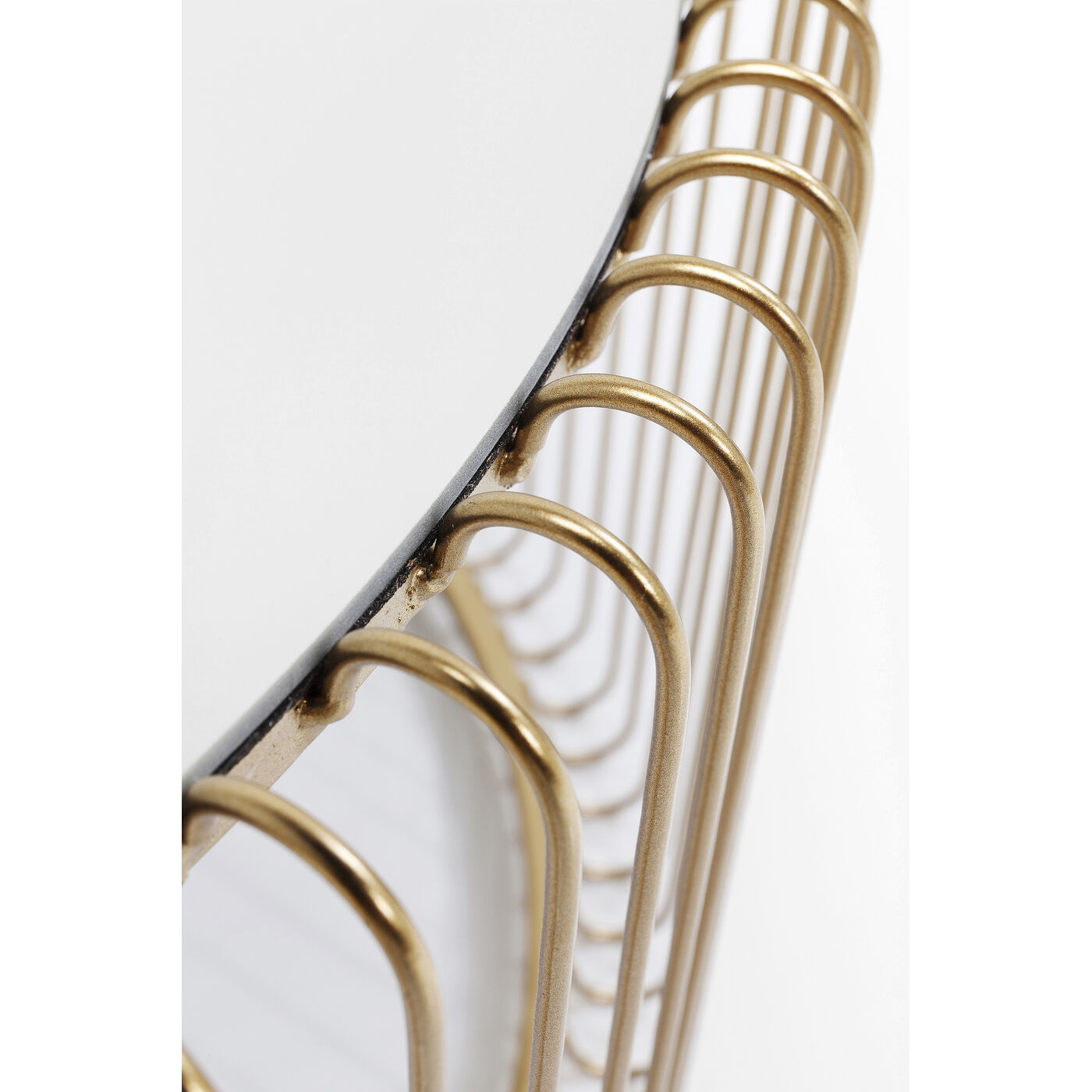 Стол кофейный Wire Brass (2 шт) от KARE Design