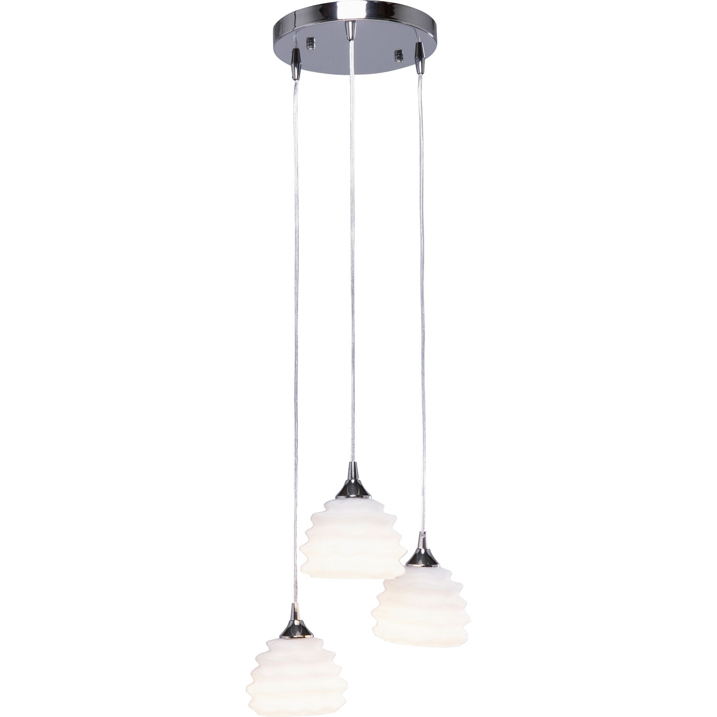 Светильник подвесной Ruffle White Ø 37 см от KARE Design