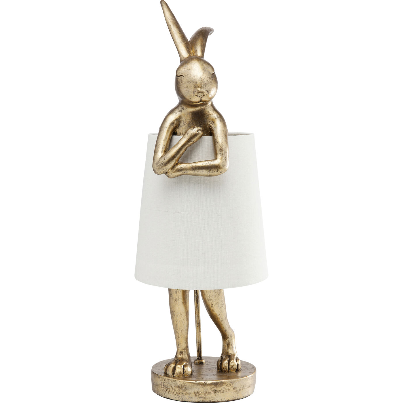 Светильник настольный Animal Rabbit Gold 68 см от KARE Design