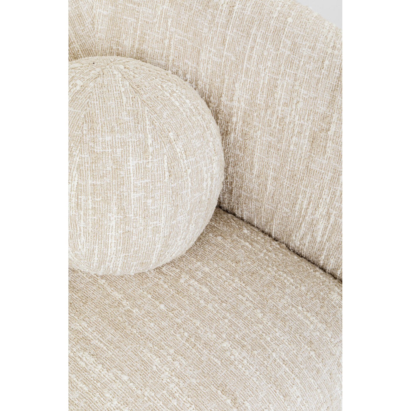 Диван 2-х местный Livia Melange Cream 201cm от KARE Design