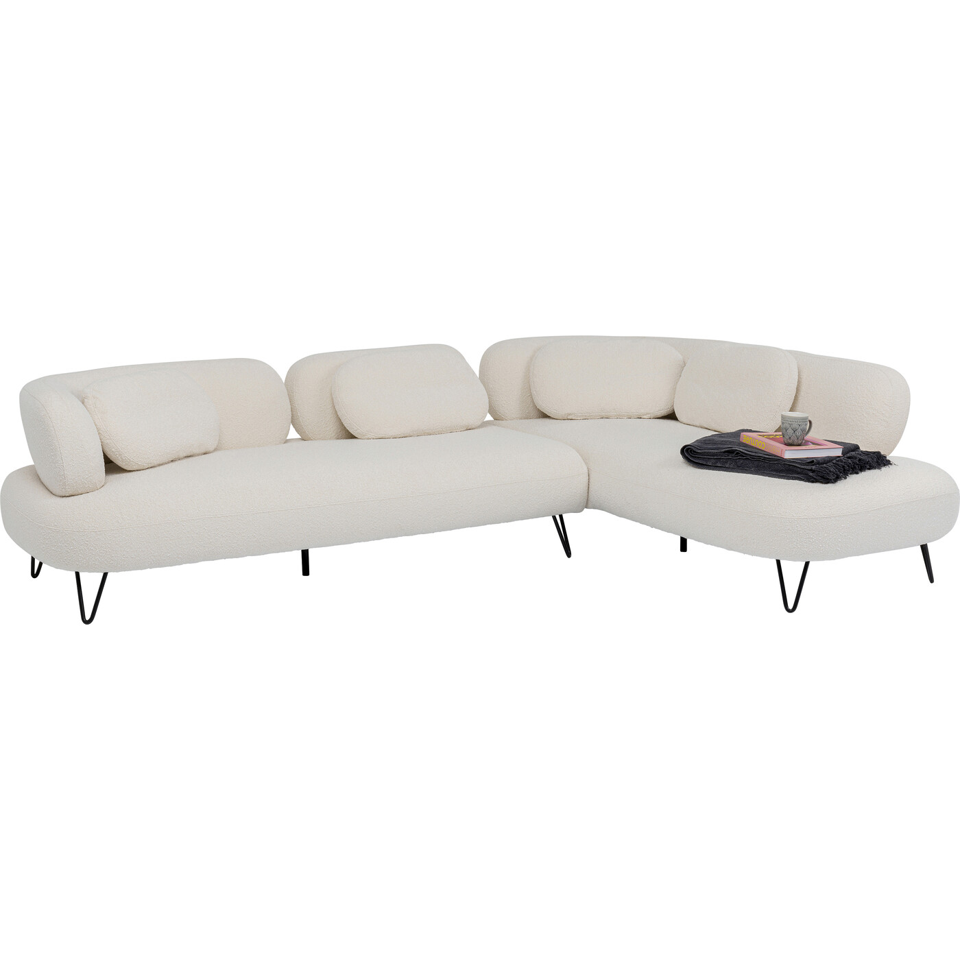 Диван угловой Peppo White 286 см от KARE Design