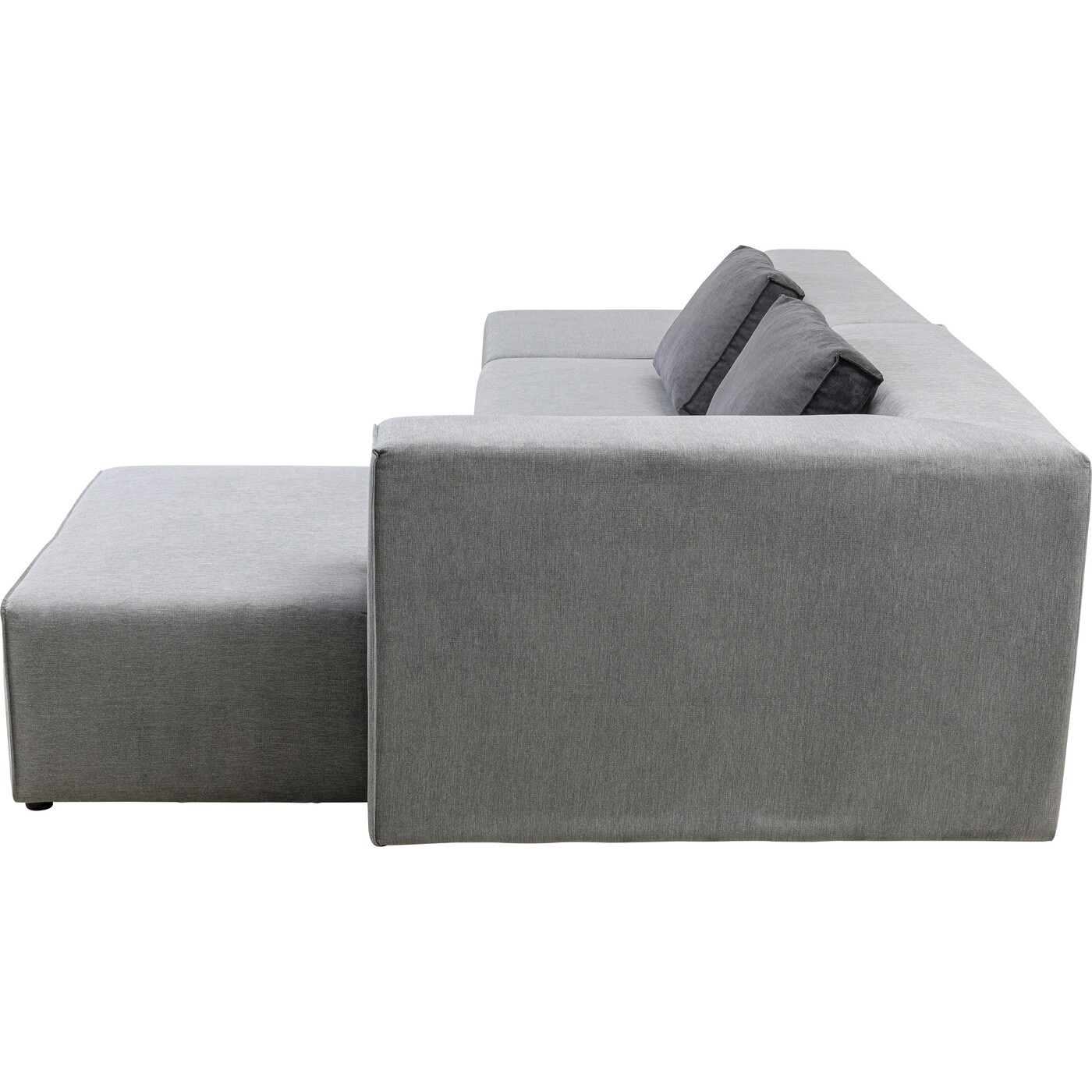 Диван угловой правосторонний Infinity Ottomane Right Grey от KARE Design