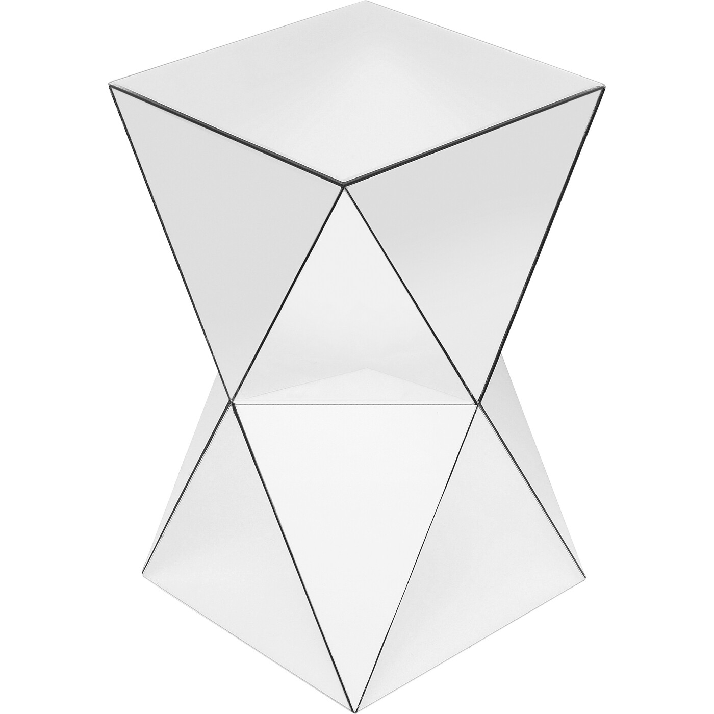 Столик журнальный Luxury Triangle White 32x32 см от KARE Design