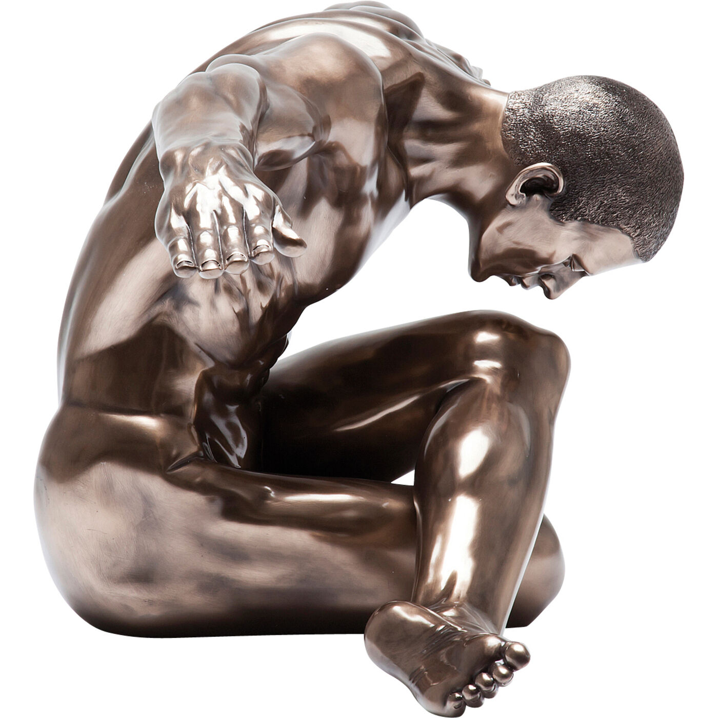Фигура декоративная Nude Man Bow «Кланяющийся обнажённый мужчина» 137 см от KARE Design