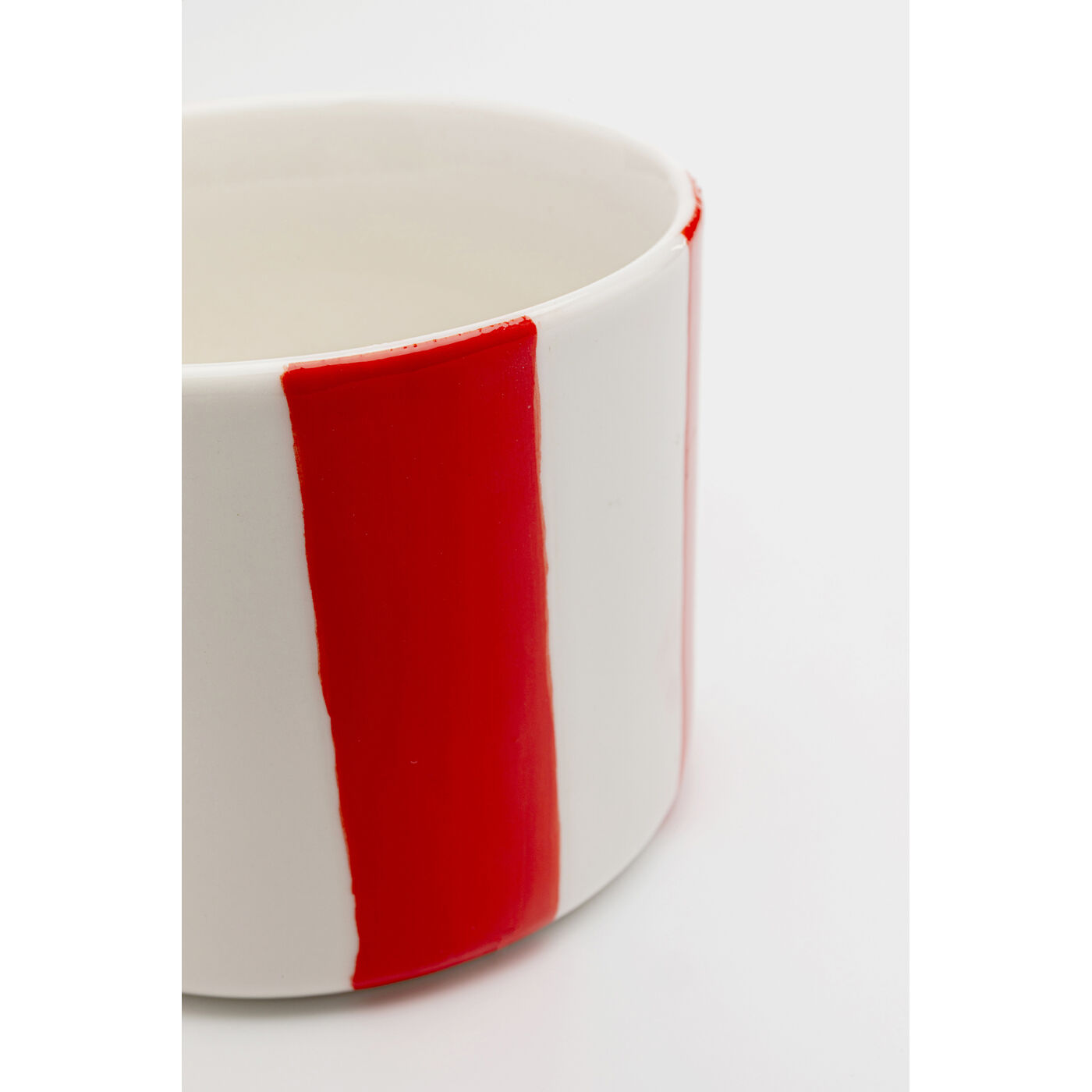Кружка Cocina Stripes «Кухня в полоску», Красный от KARE Design