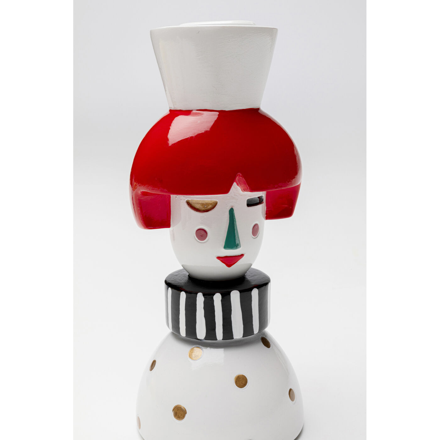 Подсвечник Madame Dots «Мадам в горошек» 16 см от KARE Design