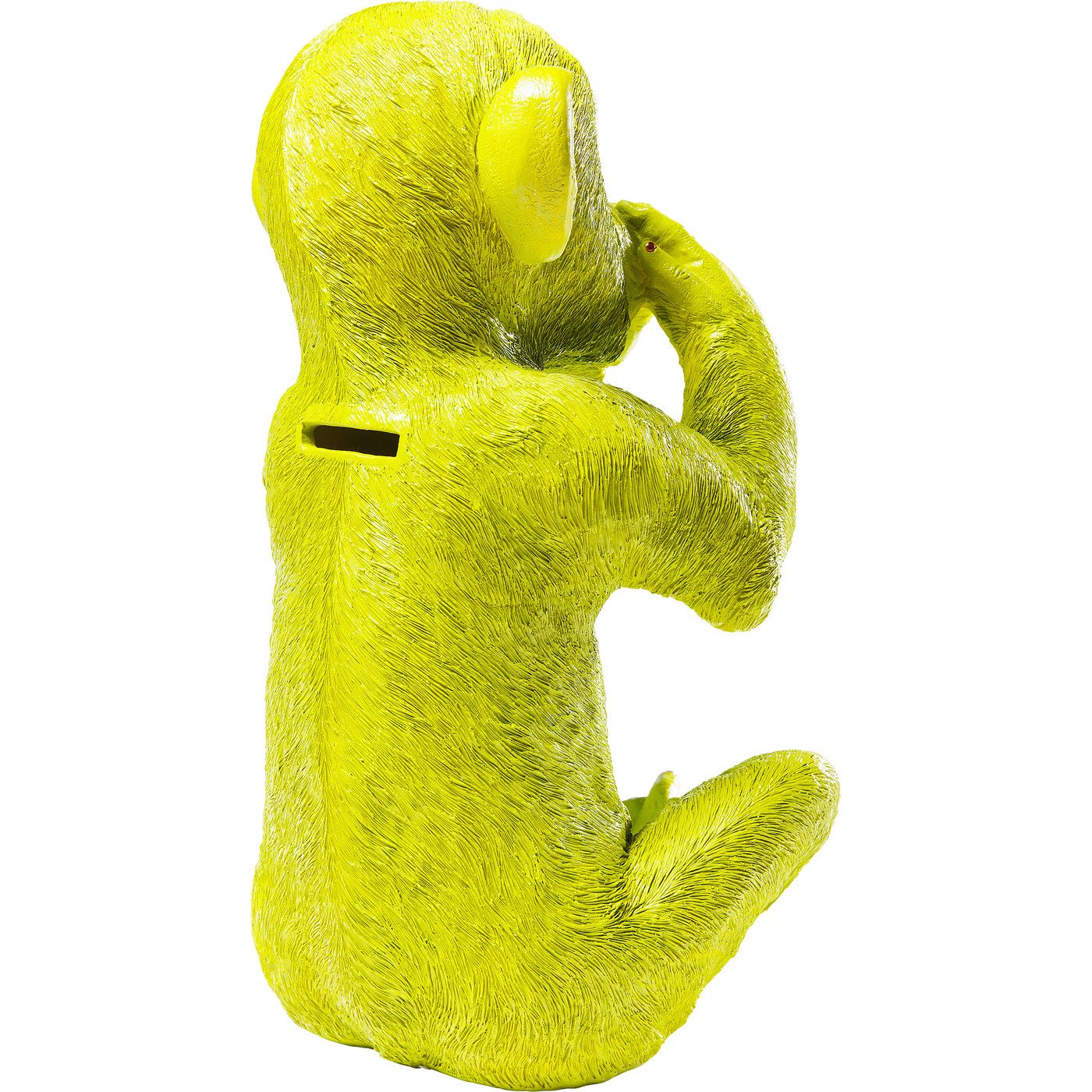 Копилка Monkey Iwazaru «Обезьяна Ивадзару — не говори», Лаймовый от KARE Design
