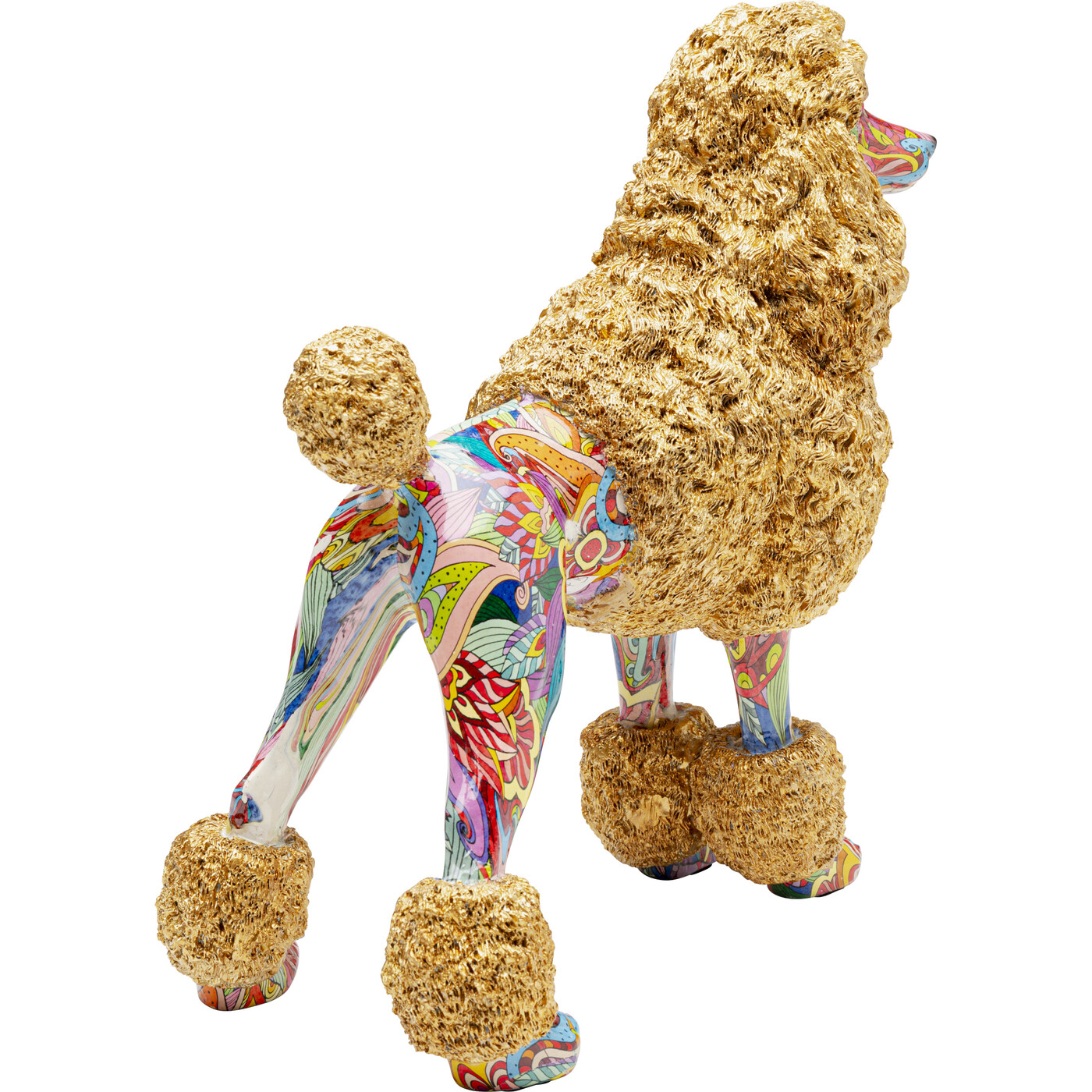 Фигура декоративная Graffiti Poodle «Пудель-граффити» 34 см от KARE Design