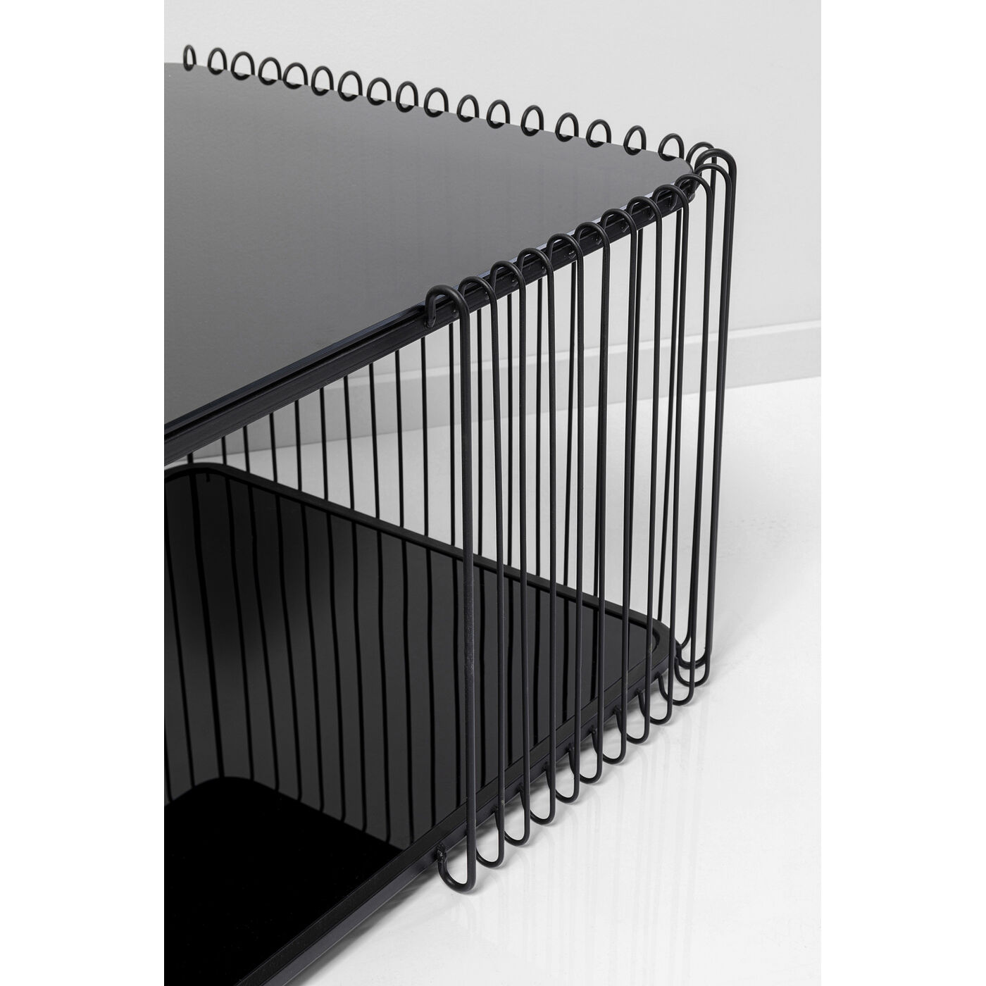 Стол кофейный Wire Double Black 120x60 см от KARE Design