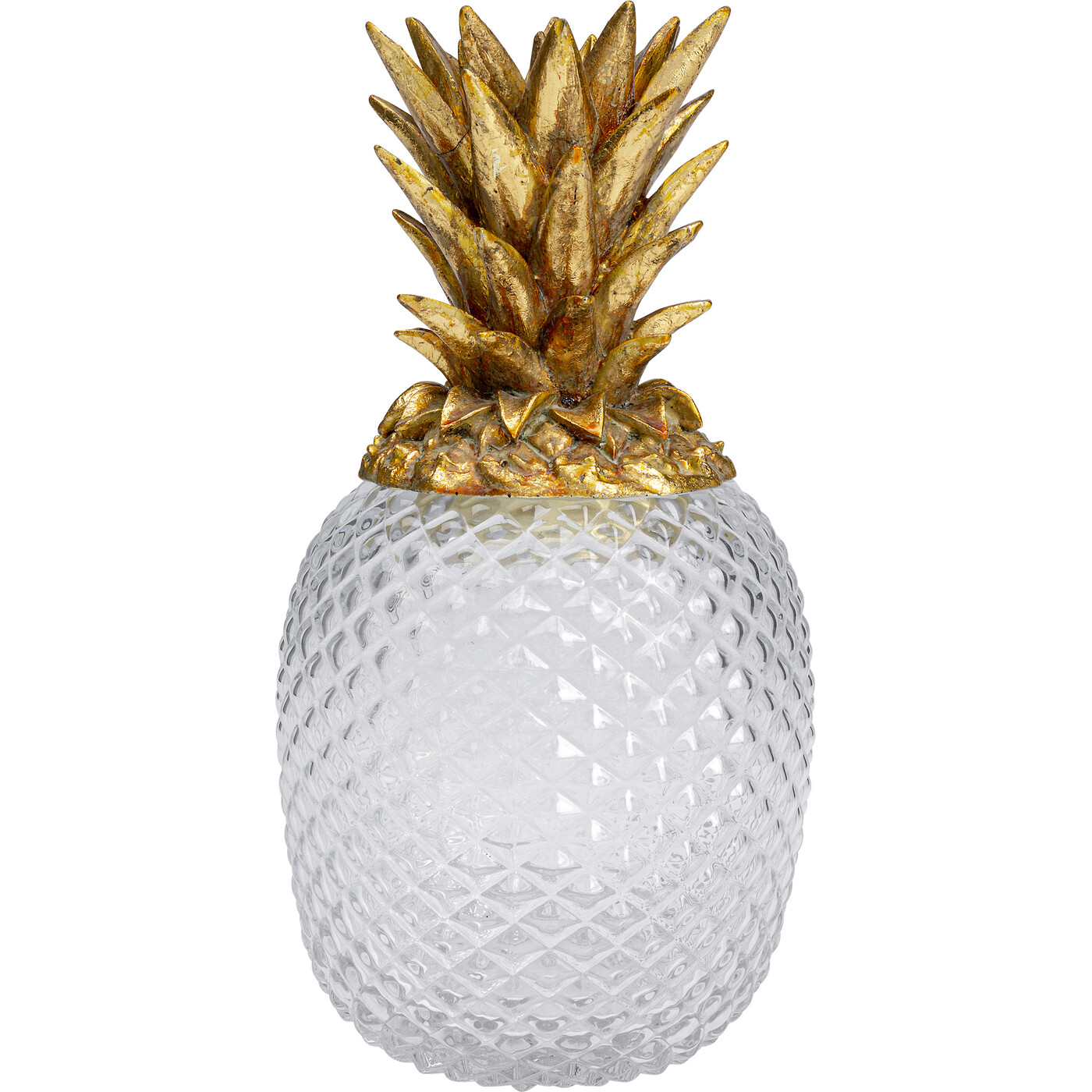 Банка декоративная Pineapple Visible «Ананас прозрачный» от KARE Design