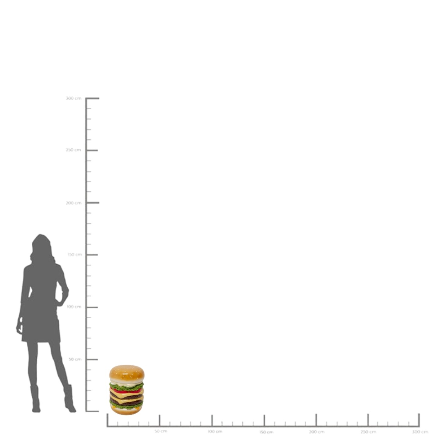 Пуф Burger Ø36cm от KARE Design