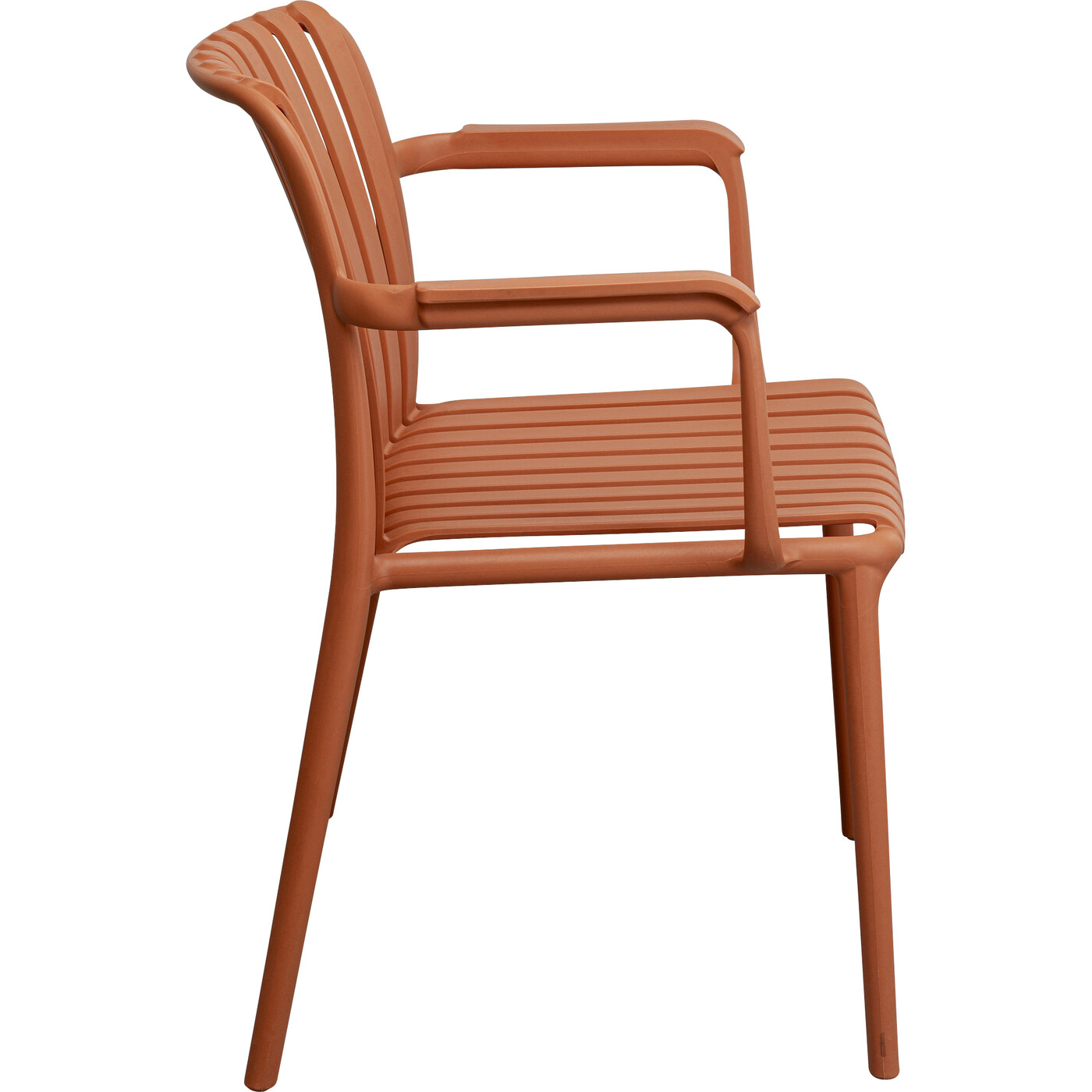 Стул с подлокотниками Porto Santo Terracotta от KARE Design