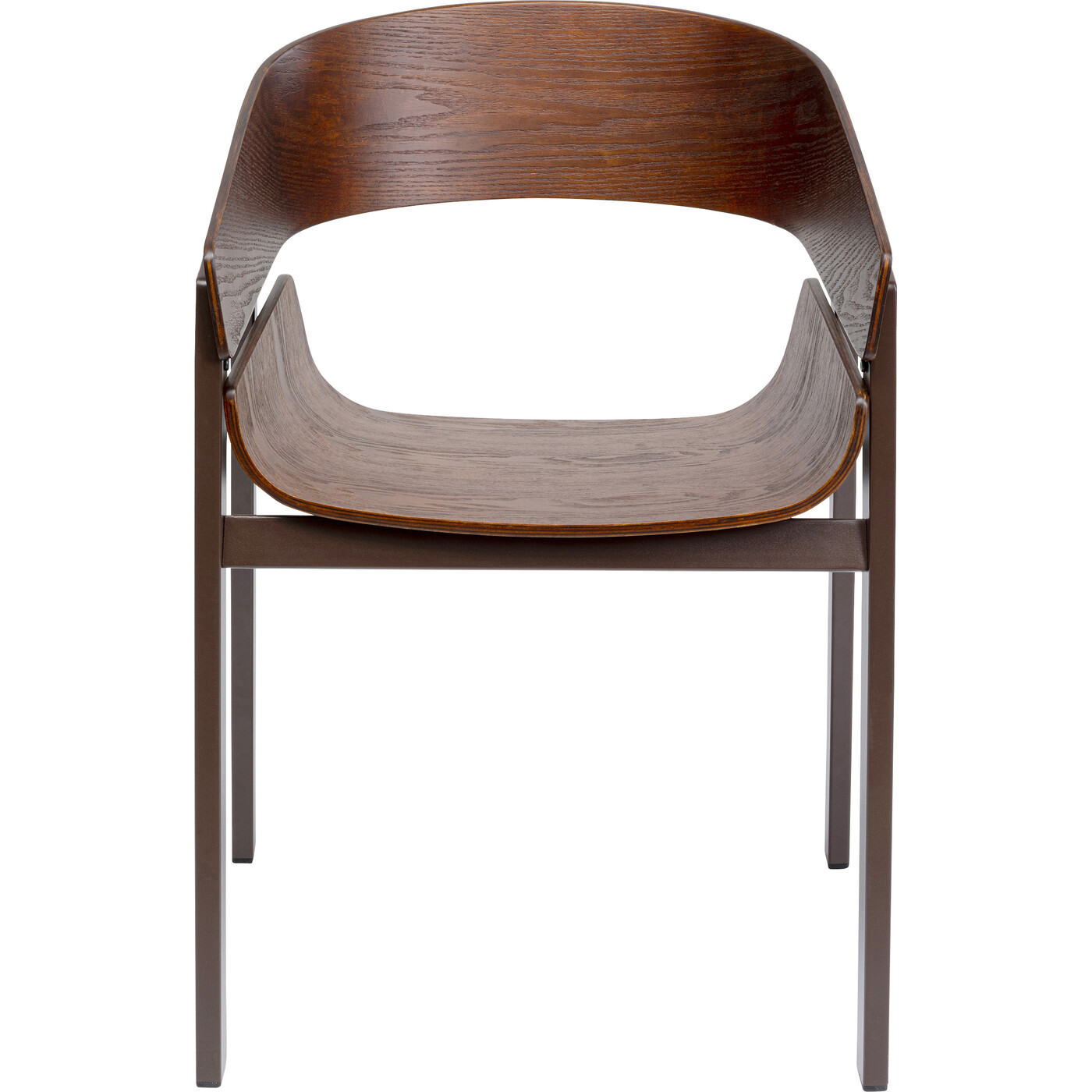 Стул с подлокотниками Biarritz Brown от KARE Design