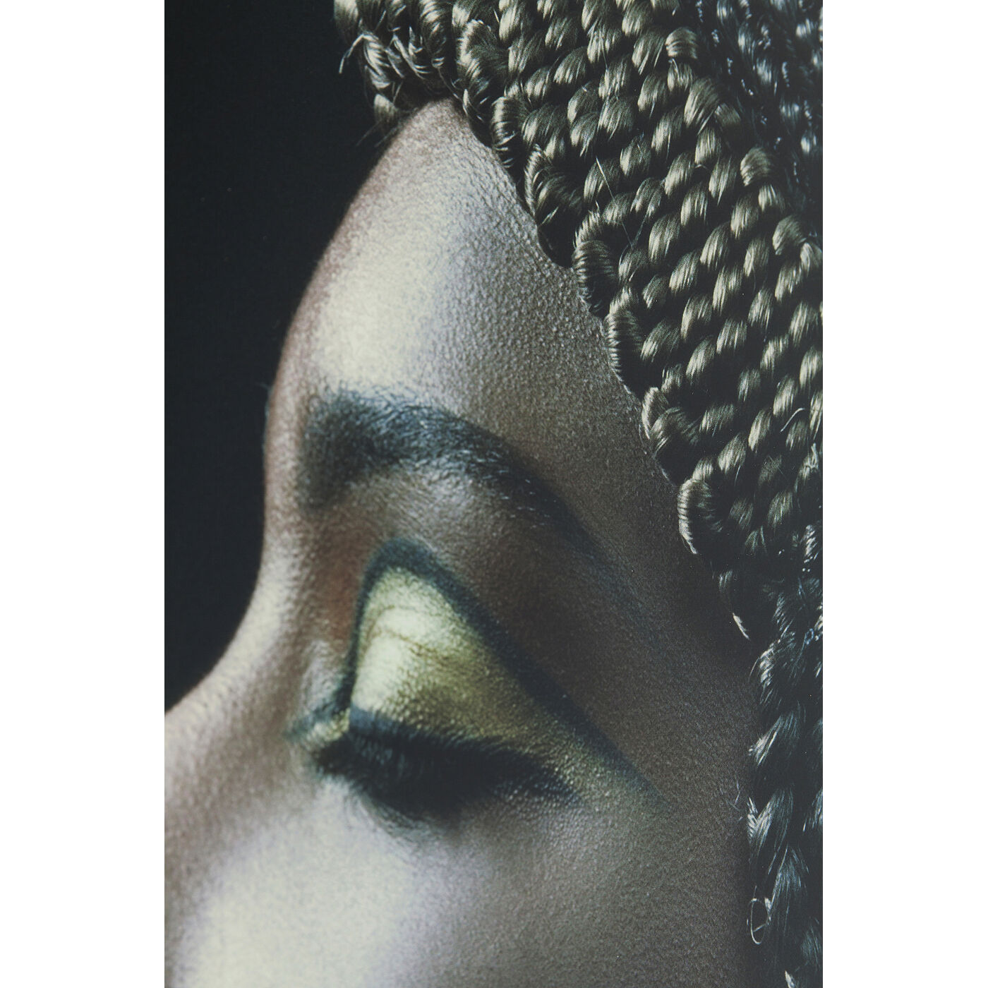 Картина стеклянная Royal Headdress Profile «Женский профиль» 100x150 см от KARE Design