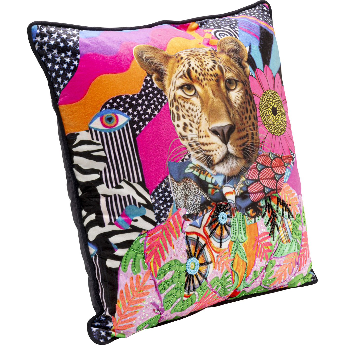 Подушка Fantasy Cheetah «Гепард фантазия» 45x45 см от KARE Design