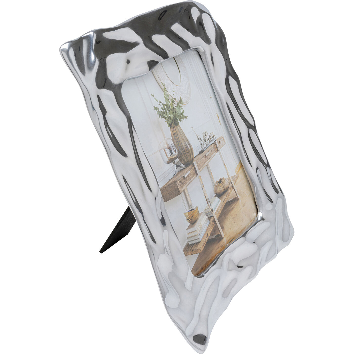 Фоторамка Jade Square «Нефрит квадратная» 31x37 см, Серебряный от KARE Design