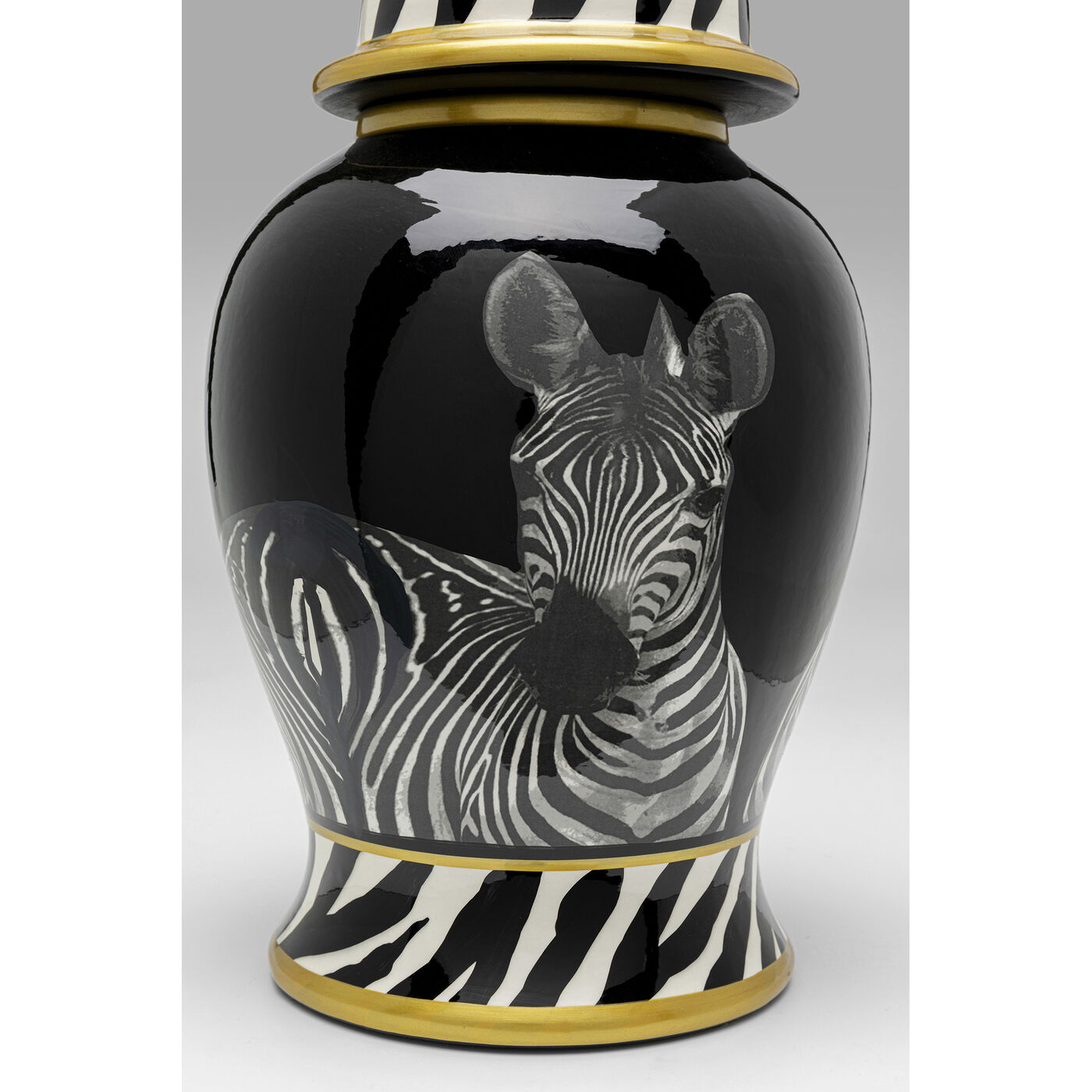Ваза Zebra Face «Морда зебры» 46 см от KARE Design