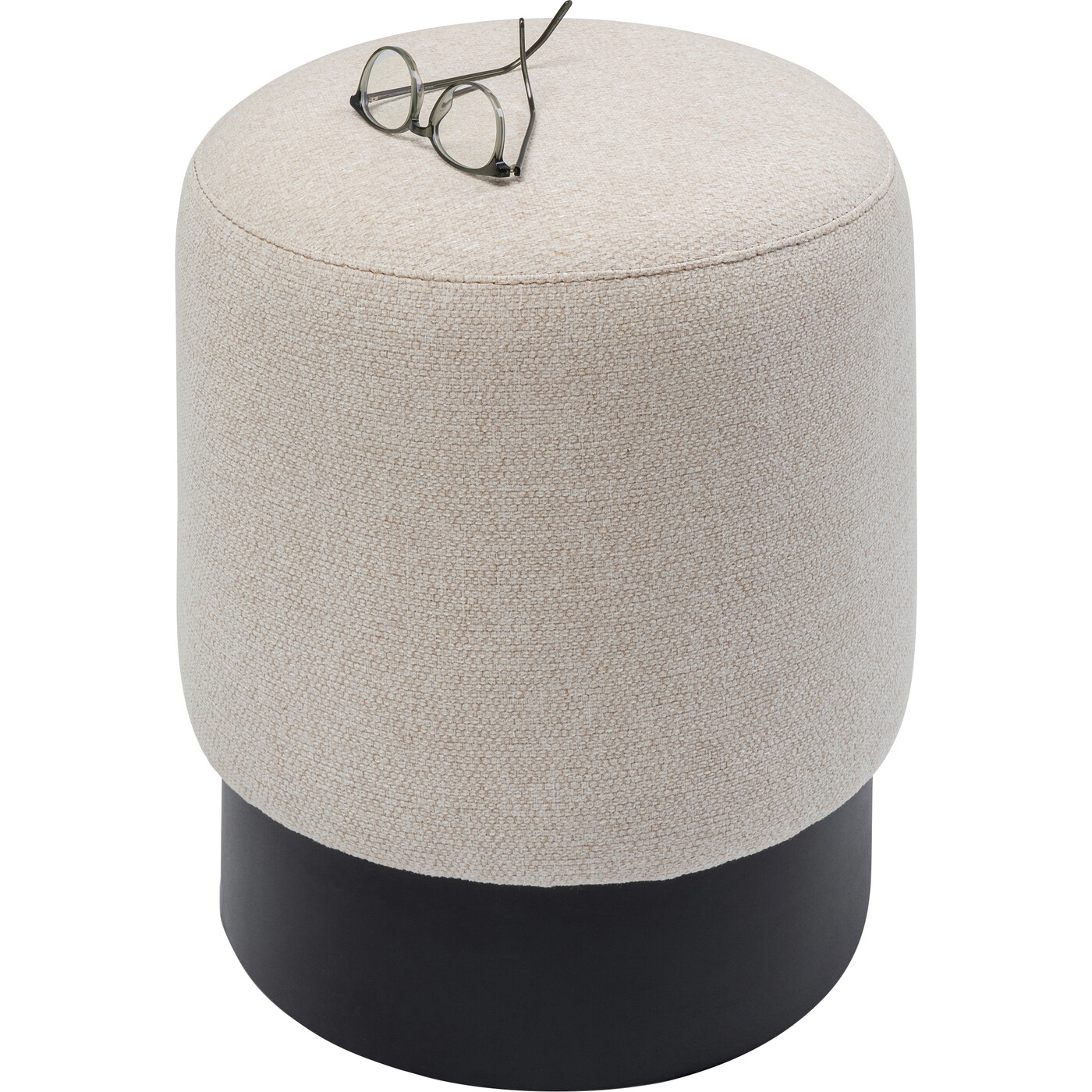 Пуф Cherry Cream Black Ø36 см от KARE Design