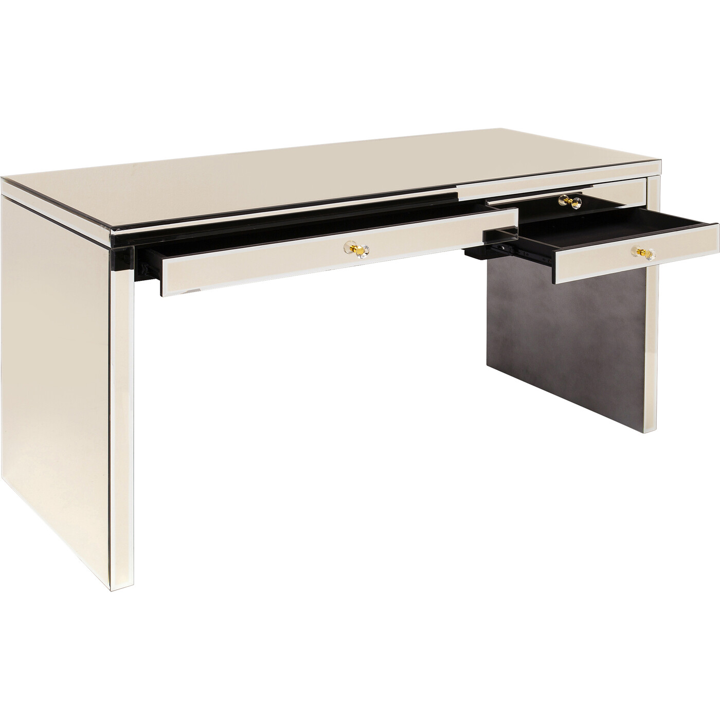 Стол письменный Luxury Champagne 140x60 см от KARE Design
